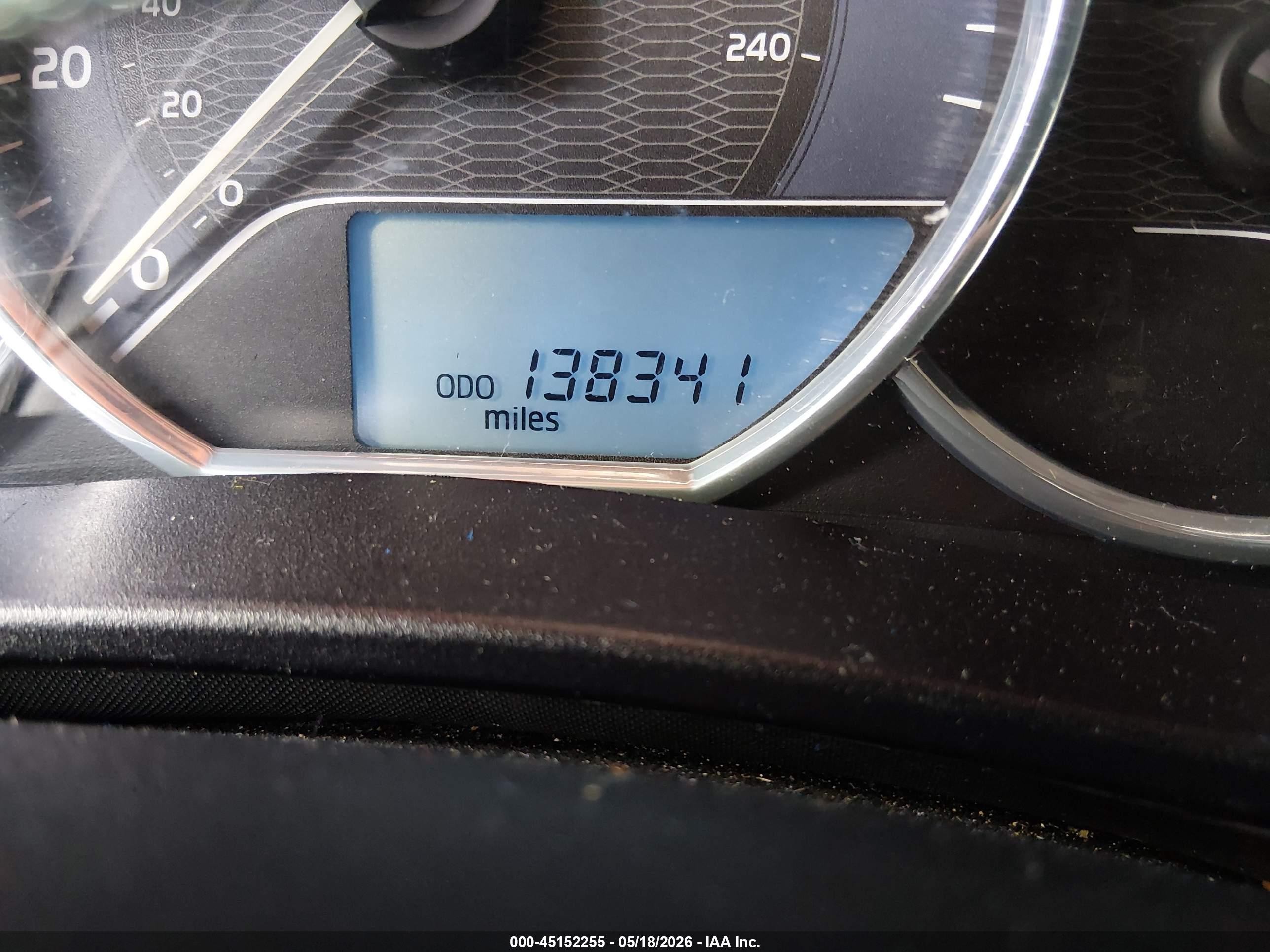 2014 Toyota Corolla Le Серый vin: 5YFBURHE9EP072202
