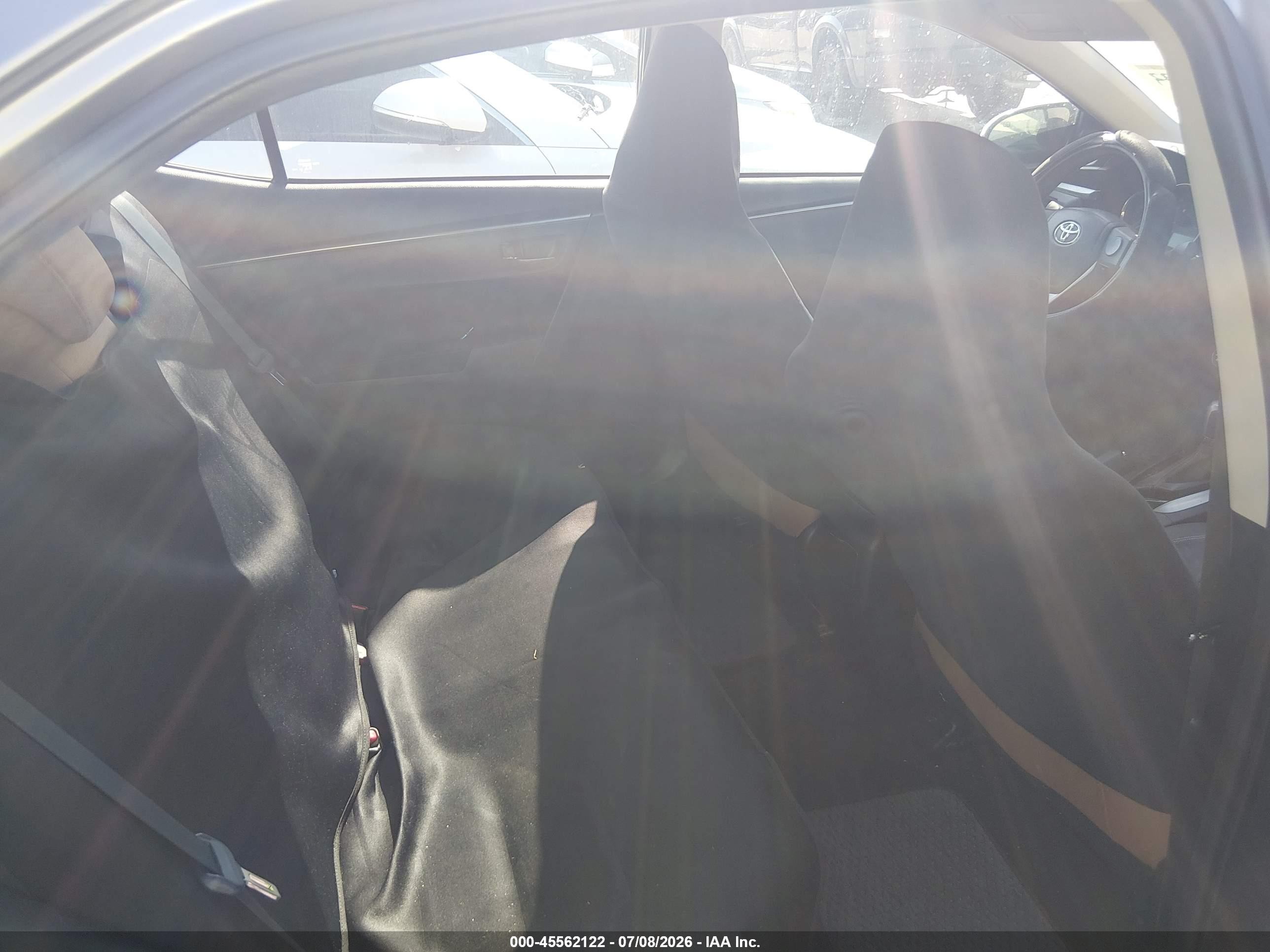 2014 Toyota Corolla Le Plus Gray vin: 5YFBURHE9EP077609