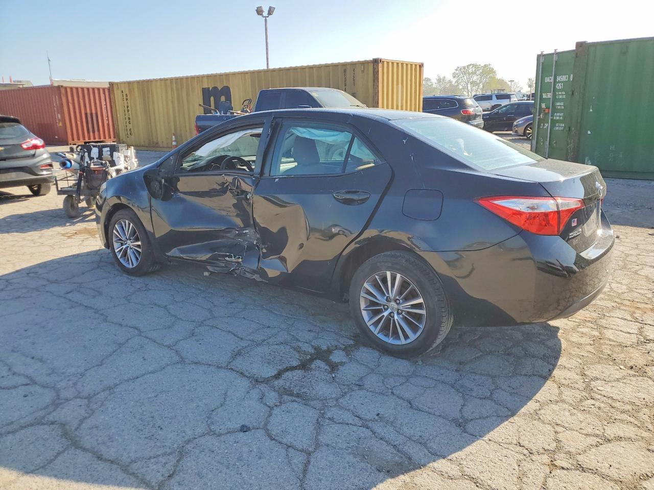2014 Toyota Corolla Le Plus Черный vin: 5YFBURHE9EP100192