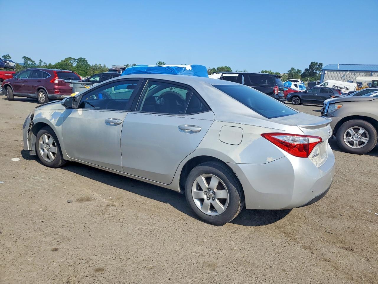 2014 Toyota Corolla S Серебряный vin: 5YFBURHE9EP108874
