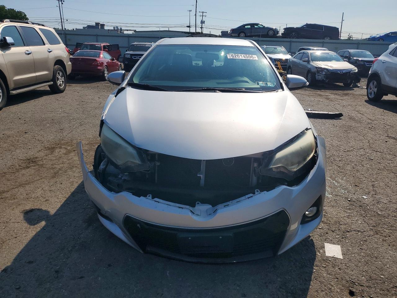 2014 Toyota Corolla S Серебряный vin: 5YFBURHE9EP108874