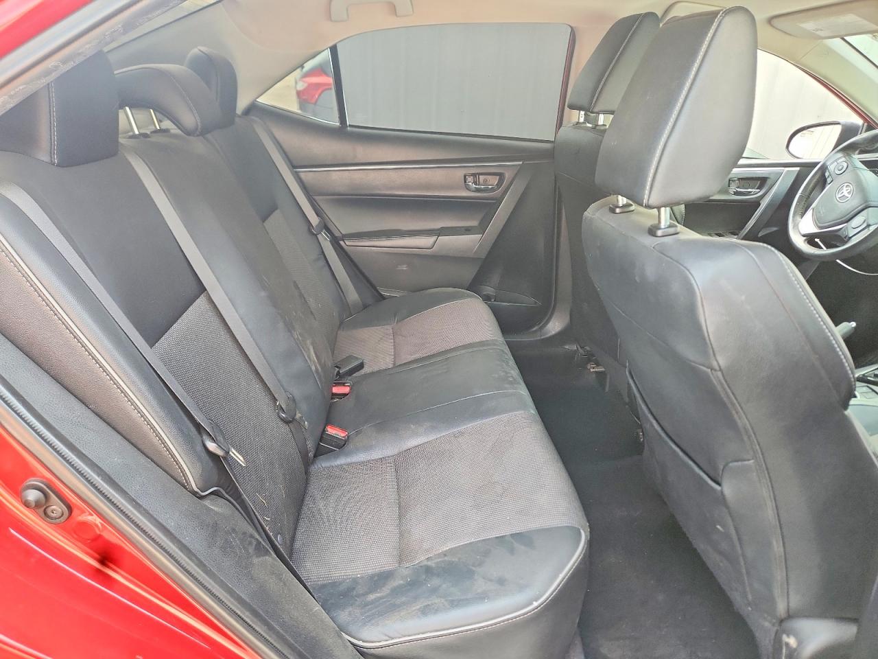 2014 Toyota Corolla S Red vin: 5YFBURHE9EP114402