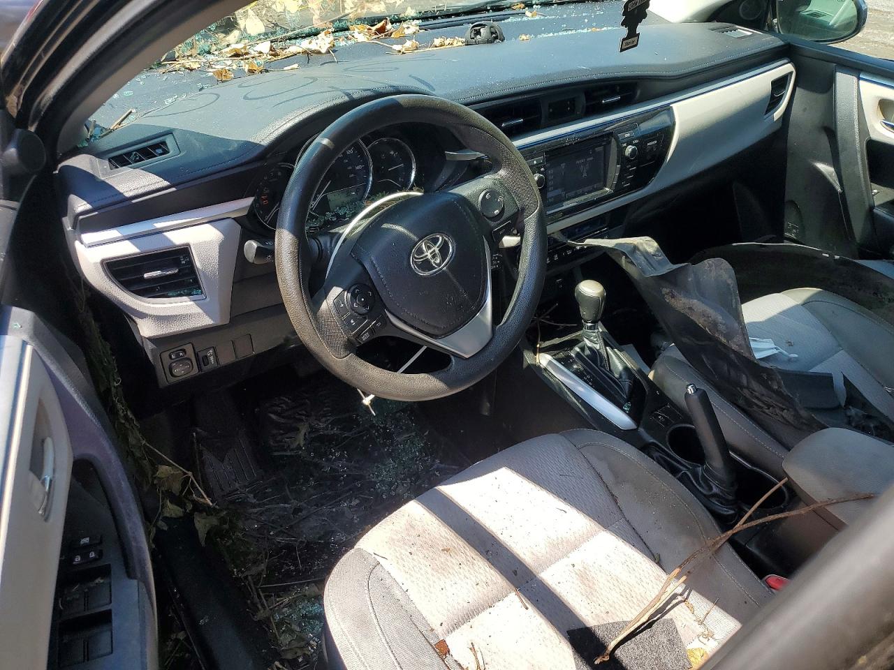 2014 Toyota Corolla Le Черный vin: 5YFBURHE9EP126680