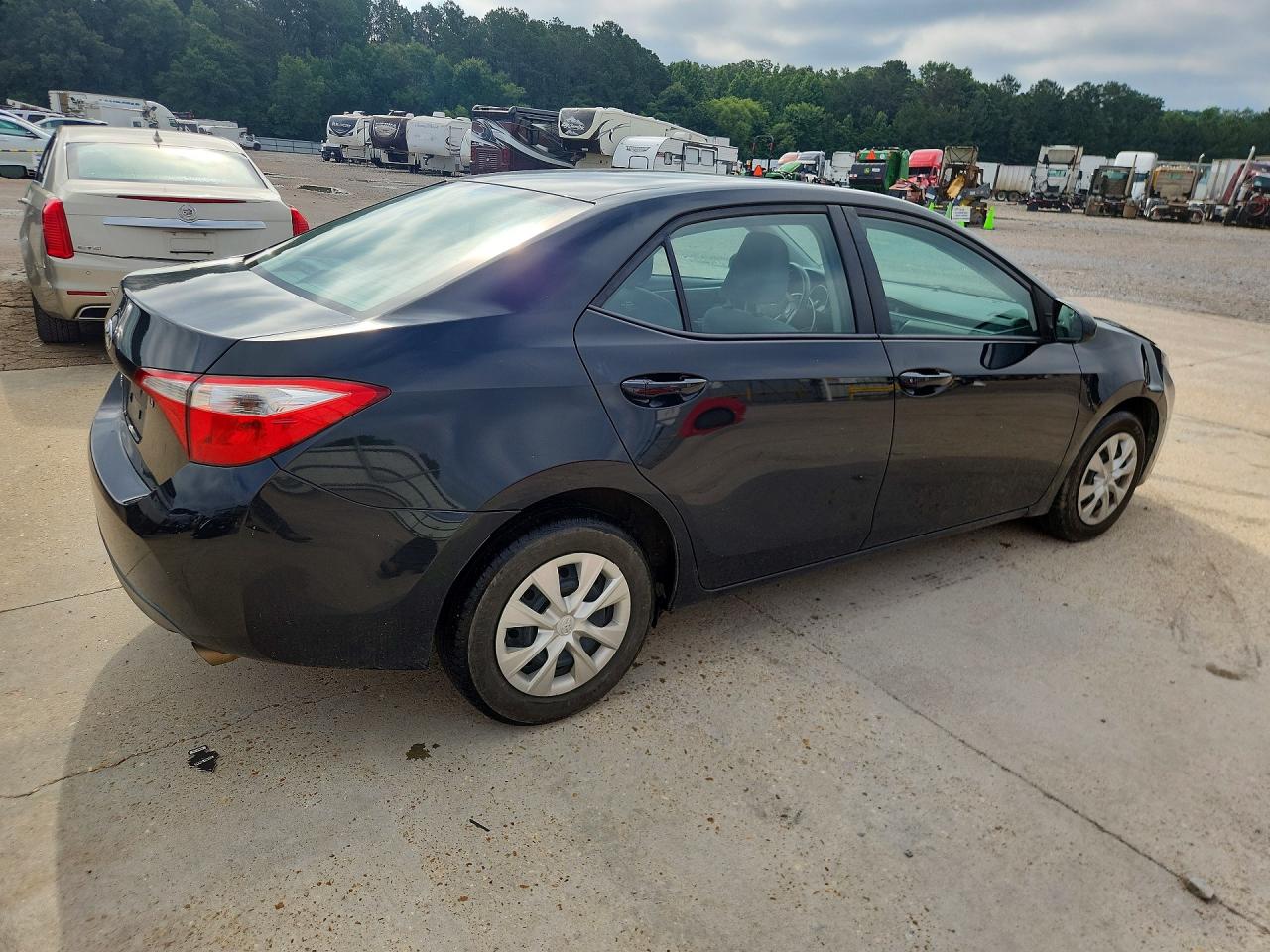 2014 Toyota Corolla L Charcoal vin: 5YFBURHE9EP152695