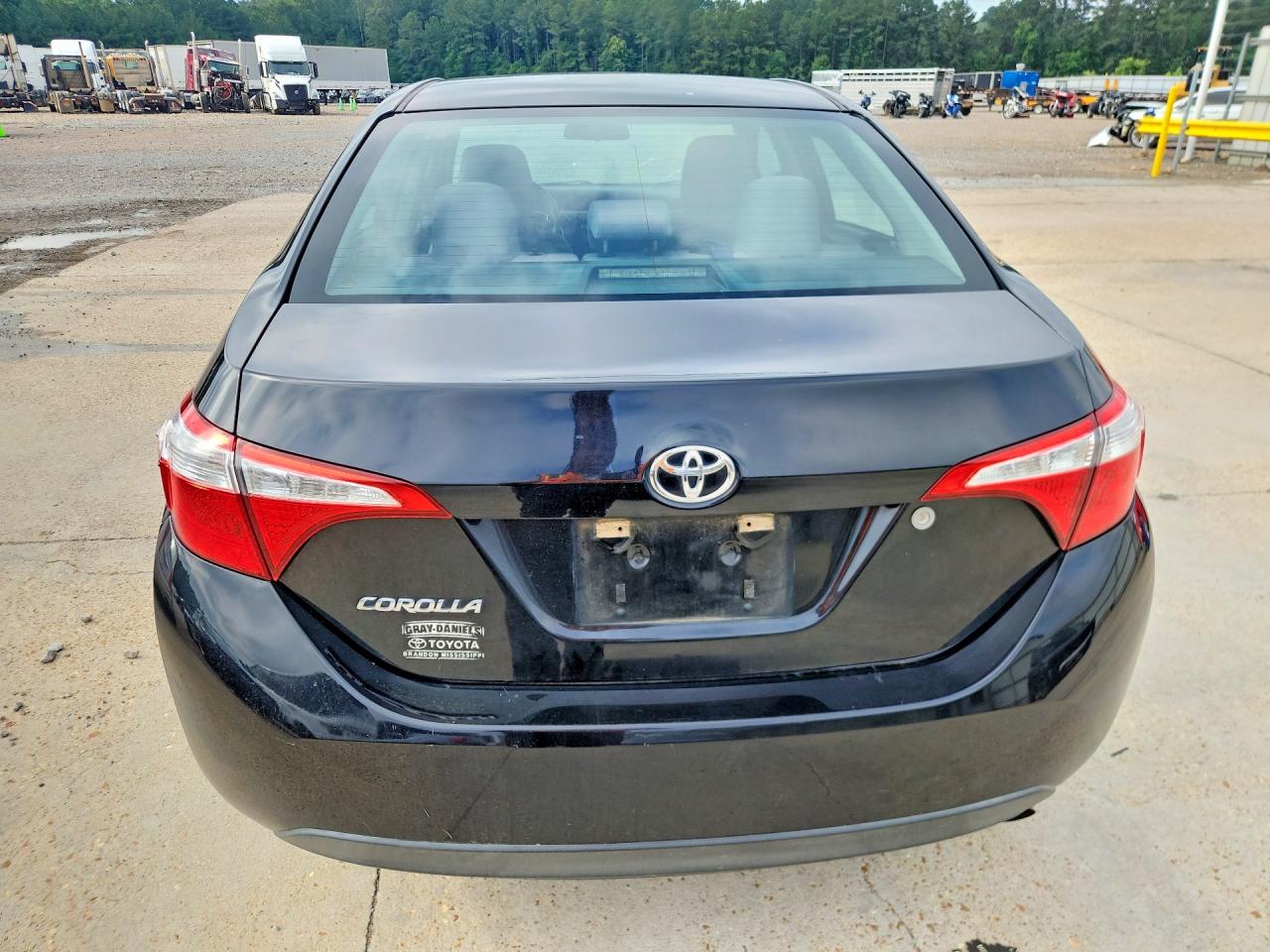 2014 Toyota Corolla L Charcoal vin: 5YFBURHE9EP152695
