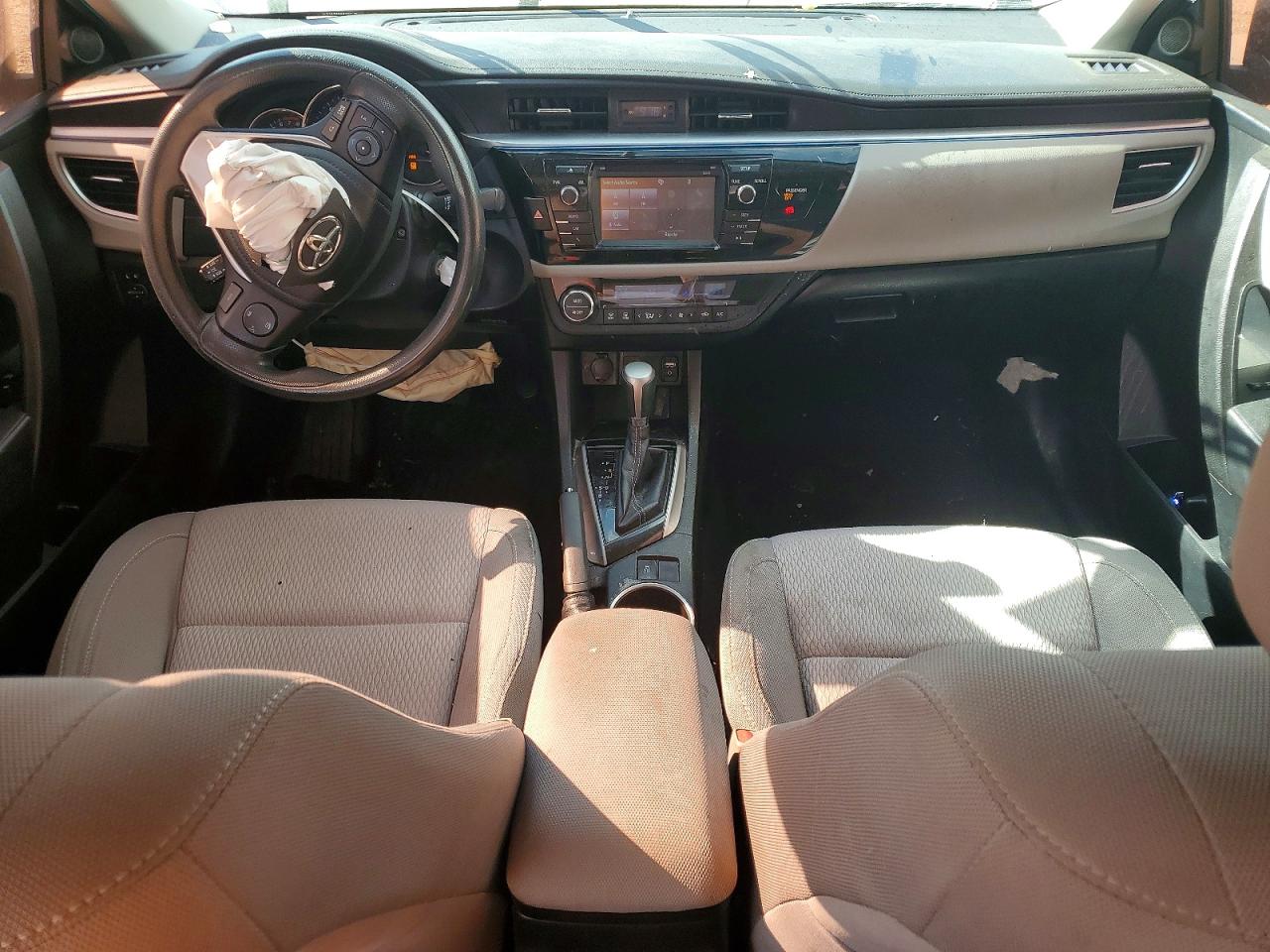 2015 Toyota Corolla Le Gray vin: 5YFBURHE9FP198030