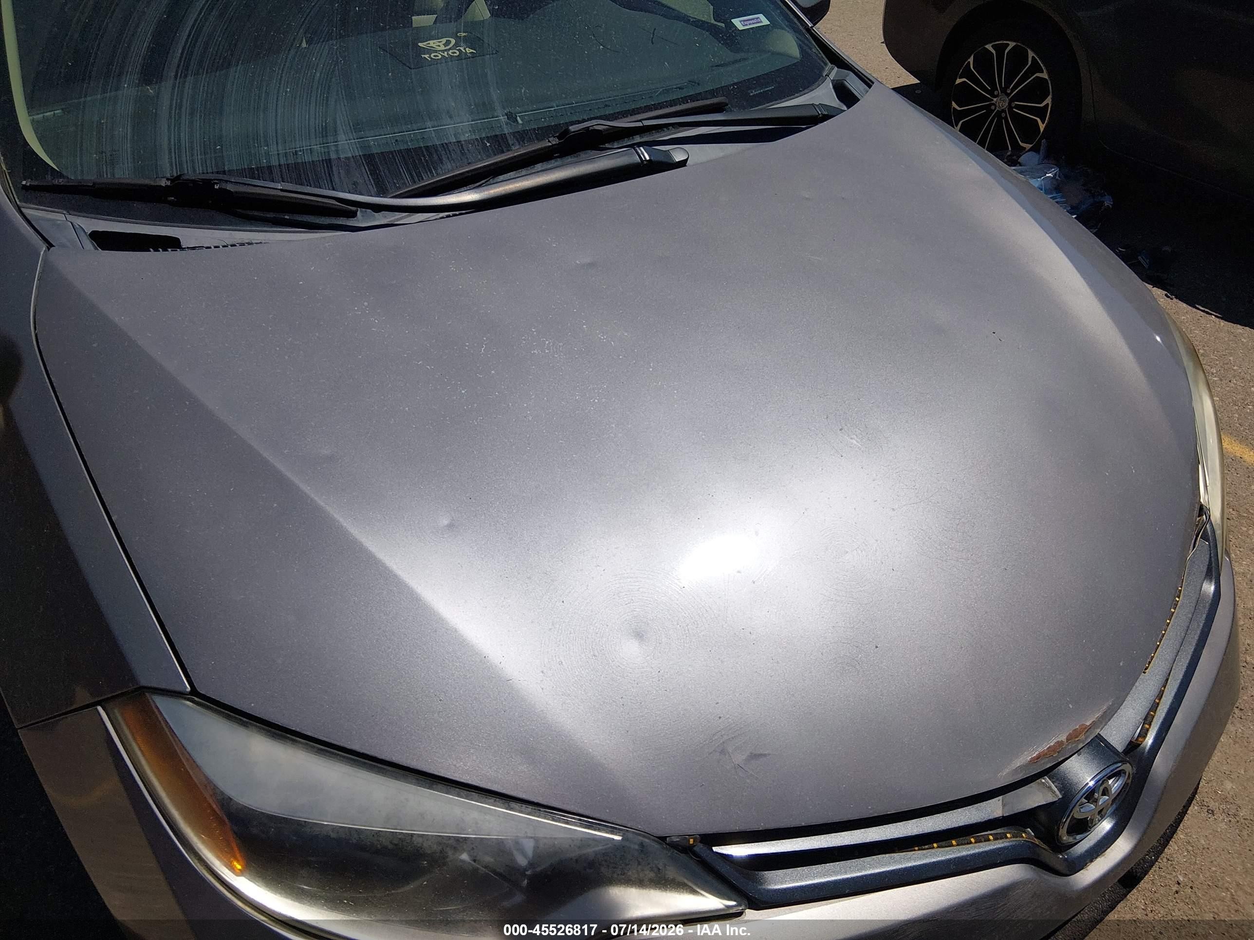 2015 Toyota Corolla Le Pewter vin: 5YFBURHE9FP204036