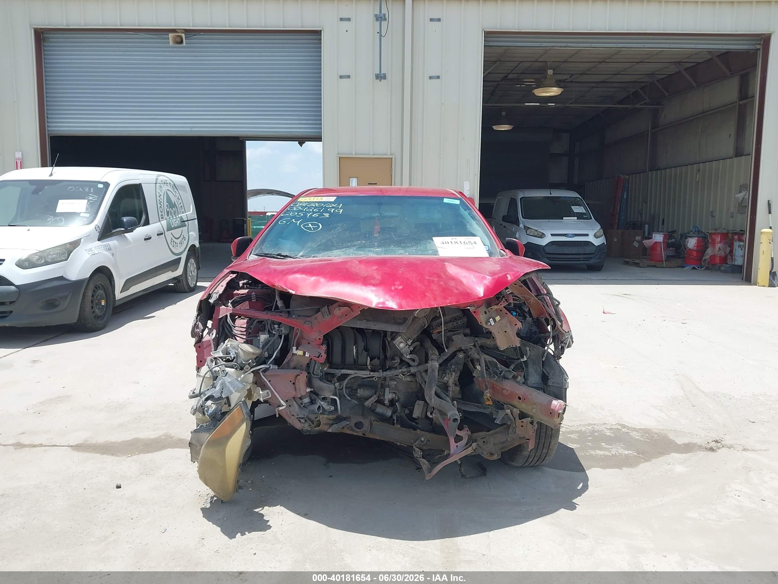 2015 Toyota Corolla S Plus Red vin: 5YFBURHE9FP205963