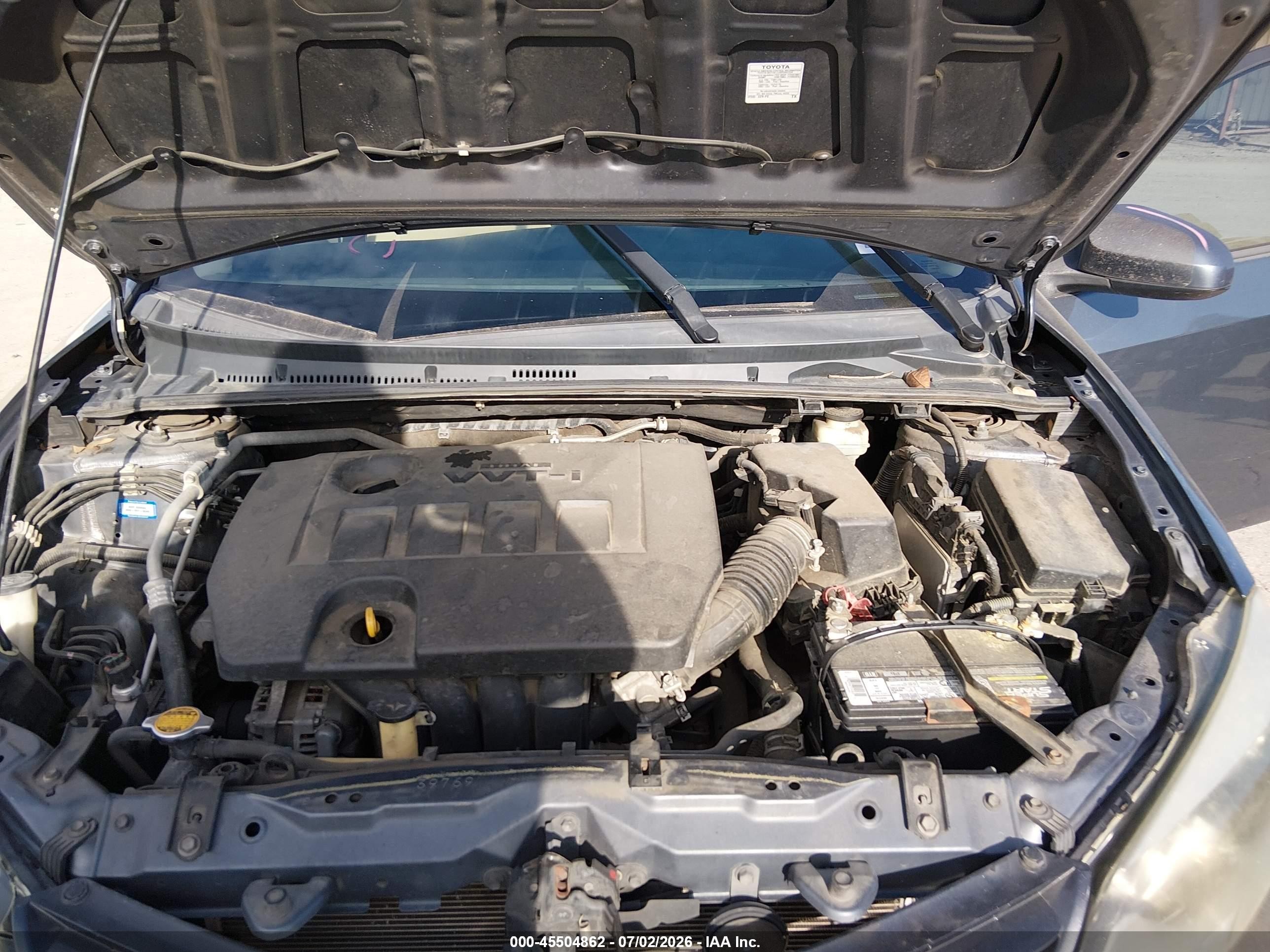 2015 Toyota Corolla Le Gray vin: 5YFBURHE9FP215313