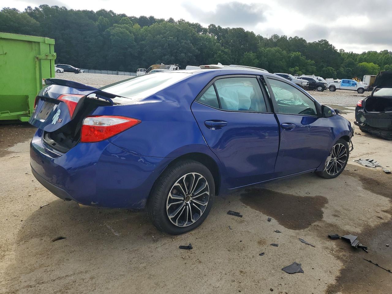 2015 Toyota Corolla S Plus Синий vin: 5YFBURHE9FP230524