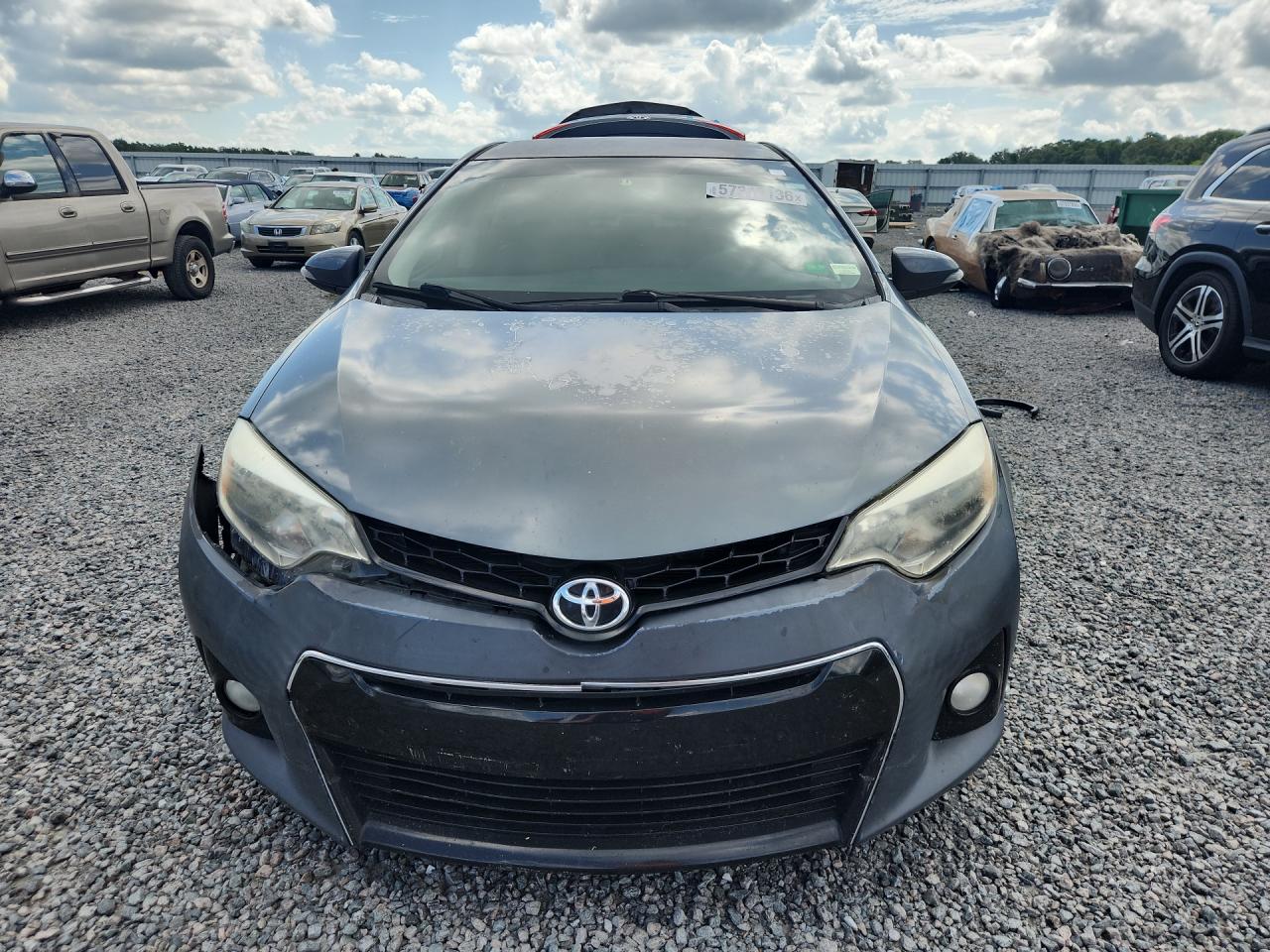 2015 Toyota Corolla S Blue vin: 5YFBURHE9FP251888
