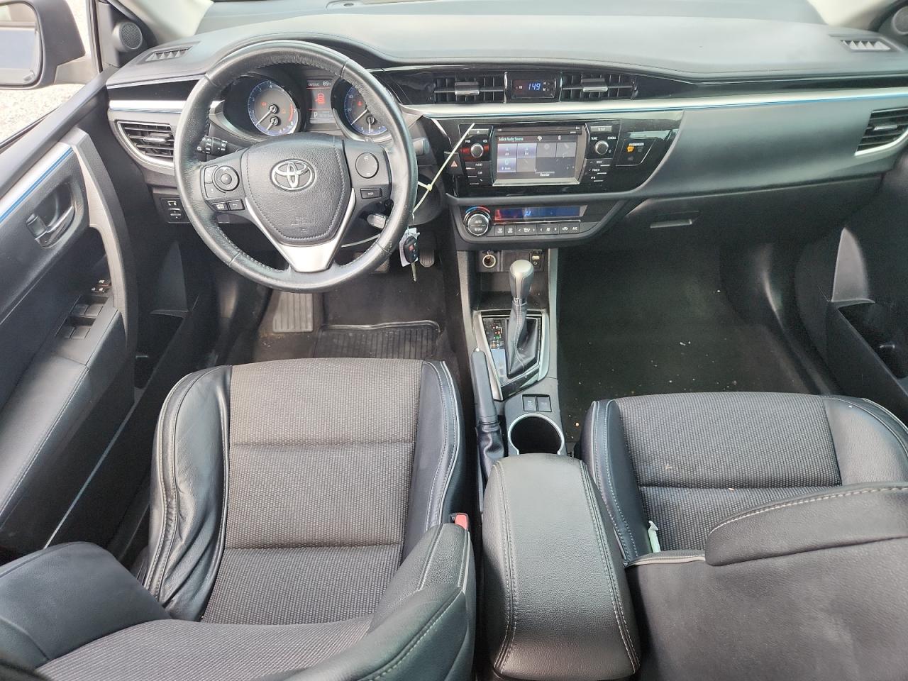2015 Toyota Corolla S Blue vin: 5YFBURHE9FP251888