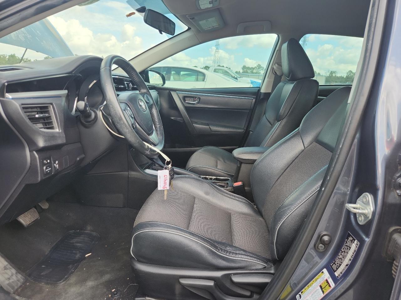 2015 Toyota Corolla S Blue vin: 5YFBURHE9FP251888