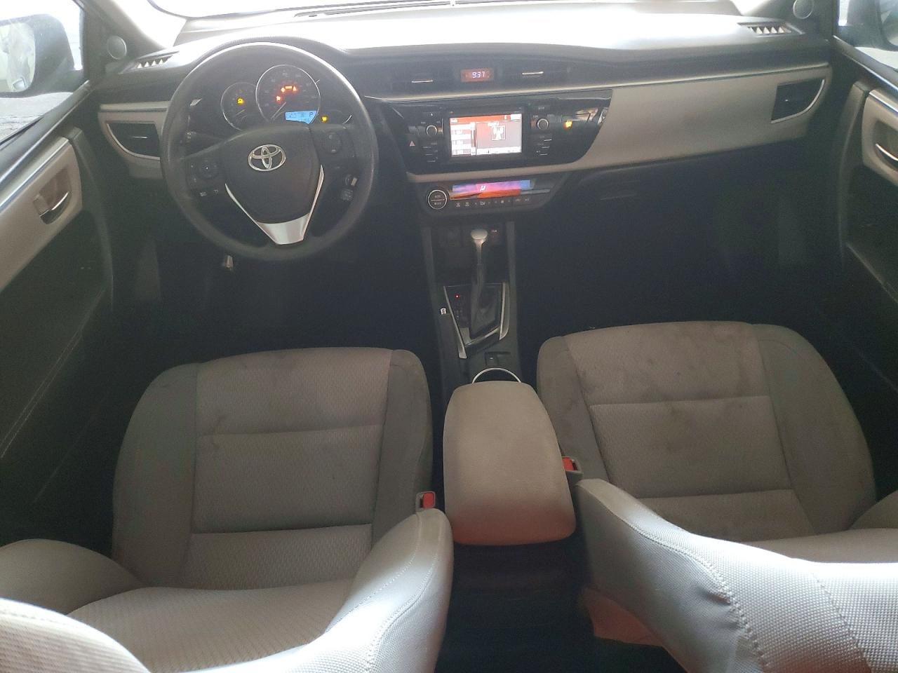 2015 Toyota Corolla Le Gray vin: 5YFBURHE9FP279349