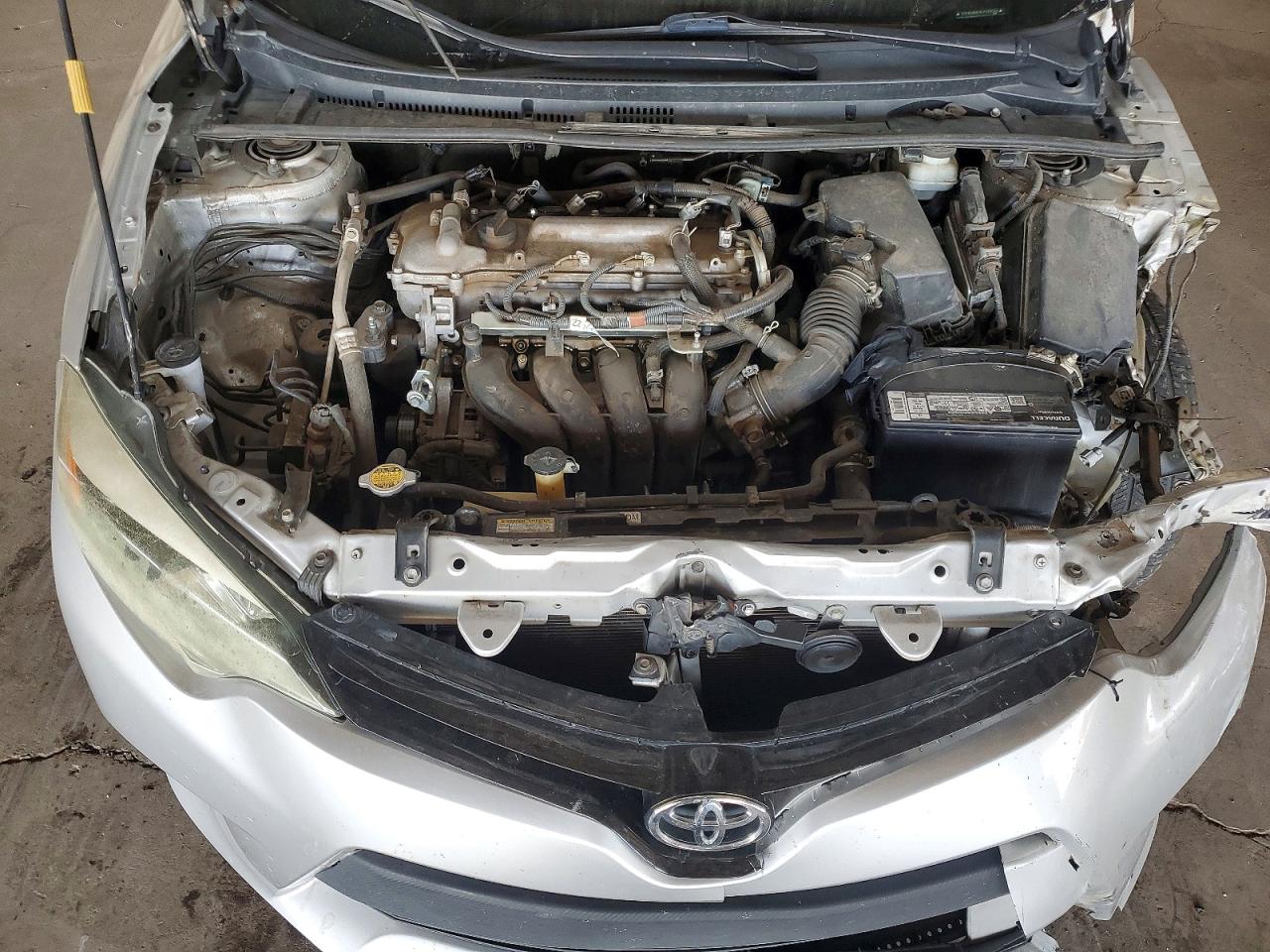 2015 Toyota Corolla Le Gray vin: 5YFBURHE9FP279349