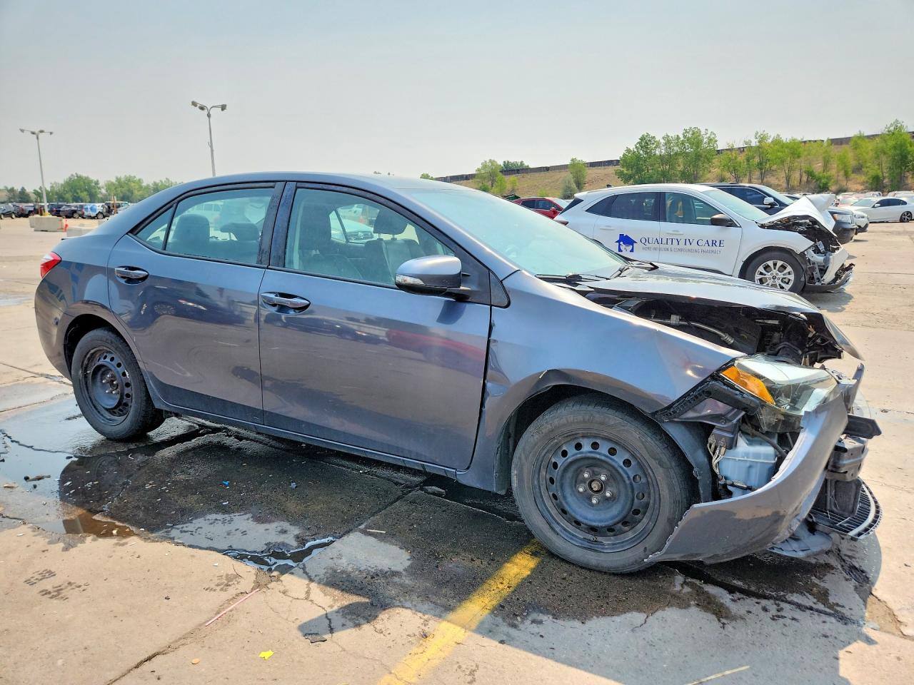 2015 Toyota Corolla S Teal vin: 5YFBURHE9FP290514