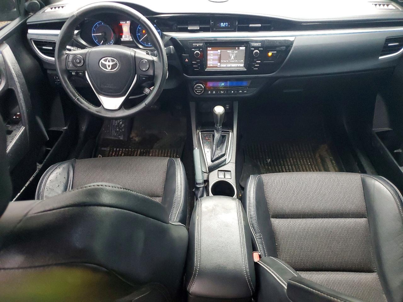 2015 Toyota Corolla S Silver vin: 5YFBURHE9FP299794