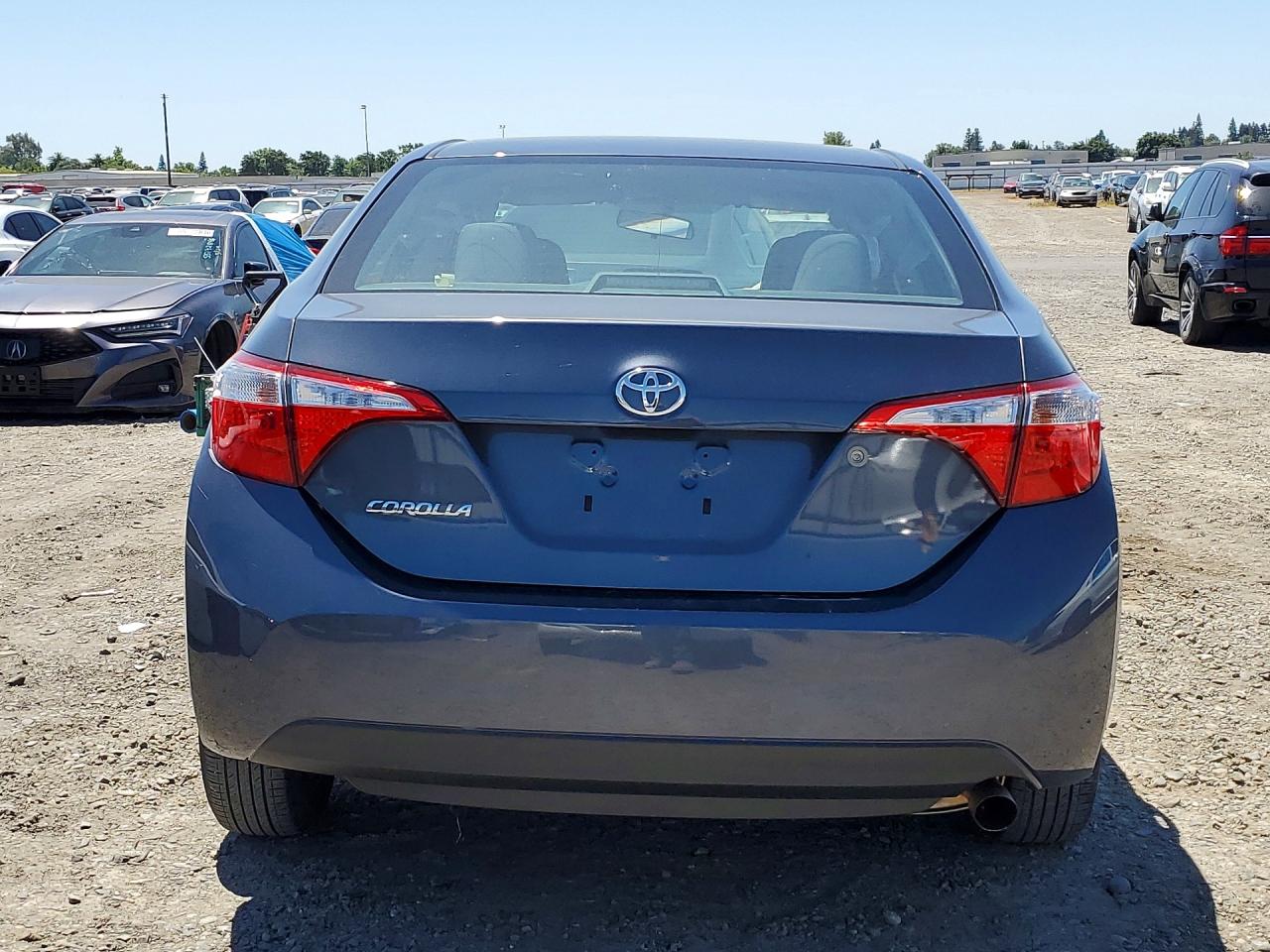 2015 Toyota Corolla L Charcoal vin: 5YFBURHE9FP362215