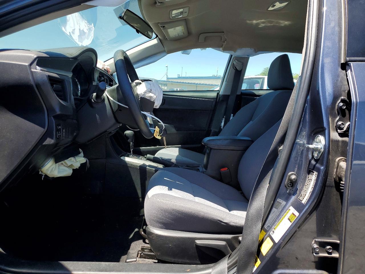 2015 Toyota Corolla L Charcoal vin: 5YFBURHE9FP362215