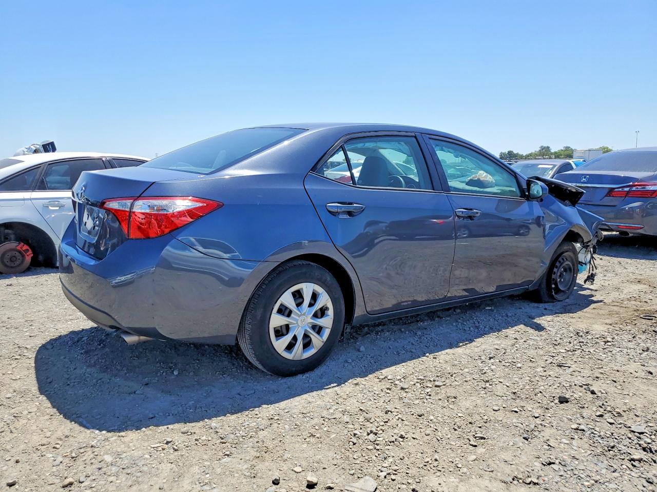 2015 Toyota Corolla L Charcoal vin: 5YFBURHE9FP362215