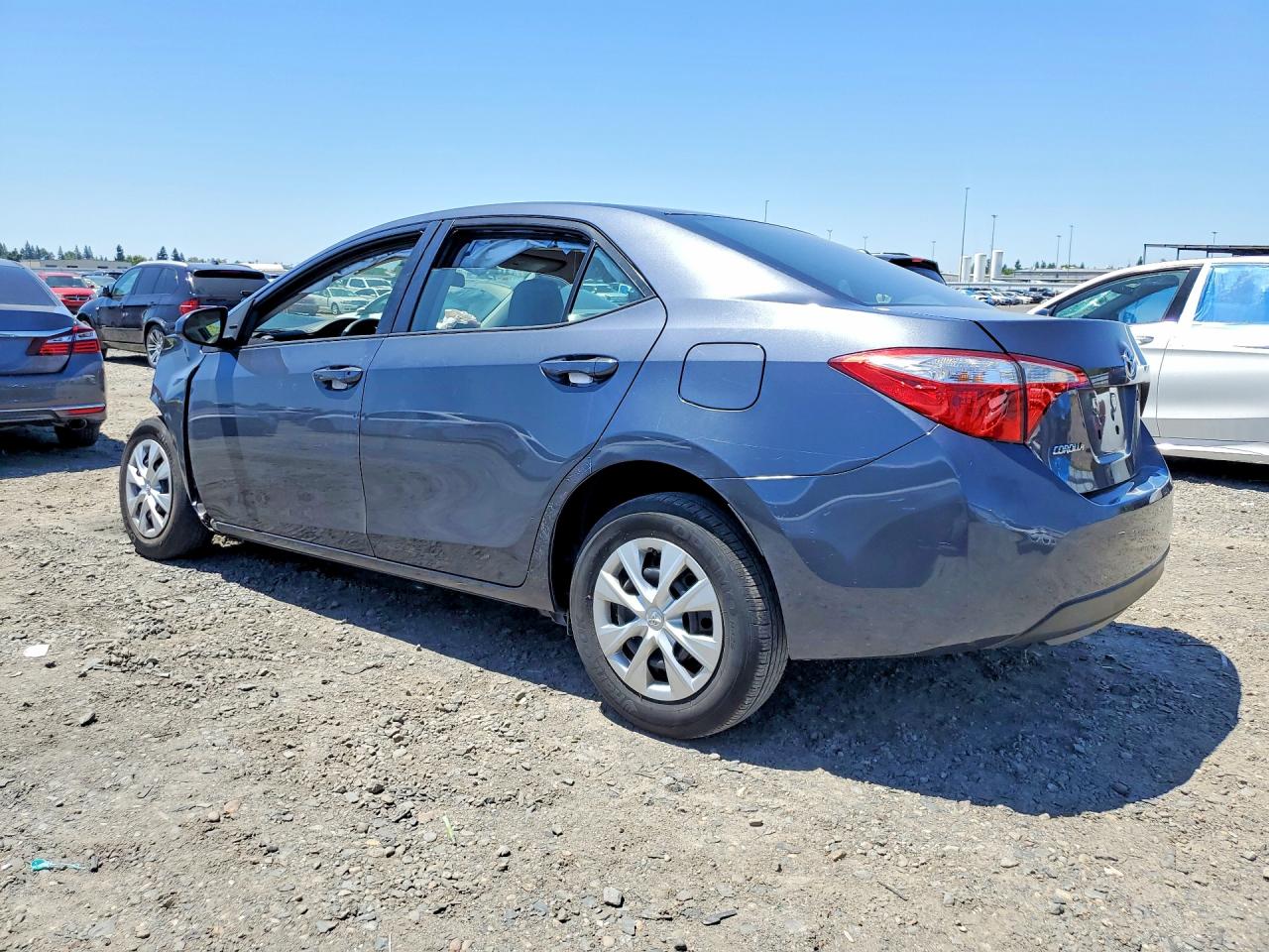 2015 Toyota Corolla L Charcoal vin: 5YFBURHE9FP362215