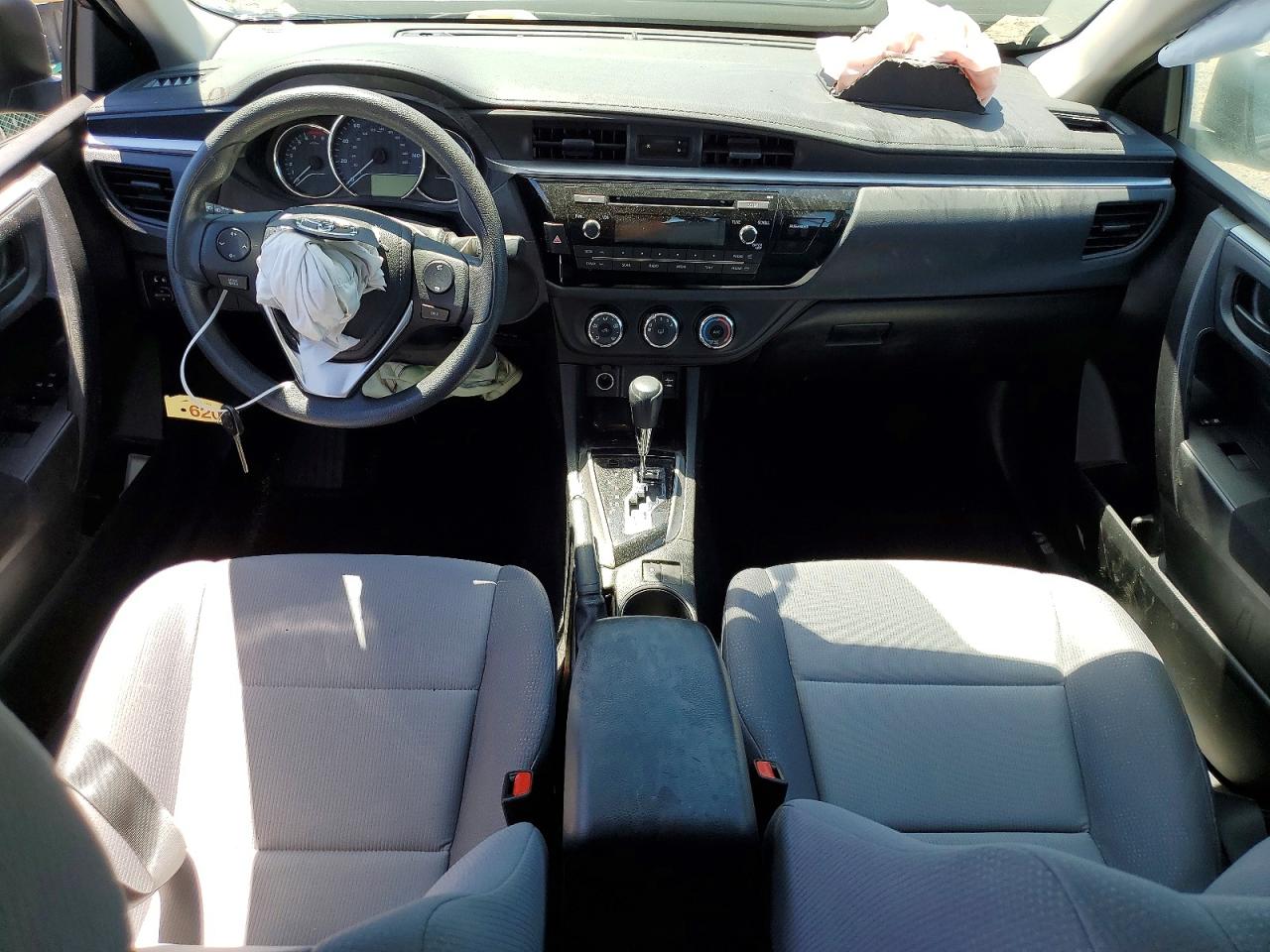 2015 Toyota Corolla L Charcoal vin: 5YFBURHE9FP362215