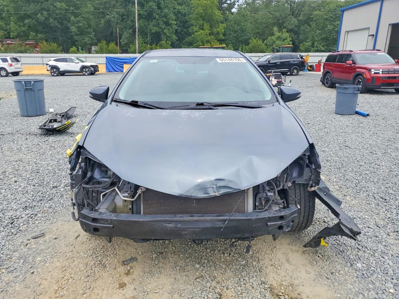 2015 Toyota Corolla S Plus Blue vin: 5YFBURHE9FP362814