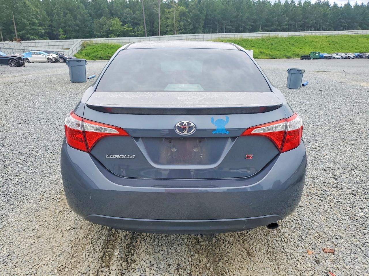 2015 Toyota Corolla S Plus Blue vin: 5YFBURHE9FP362814
