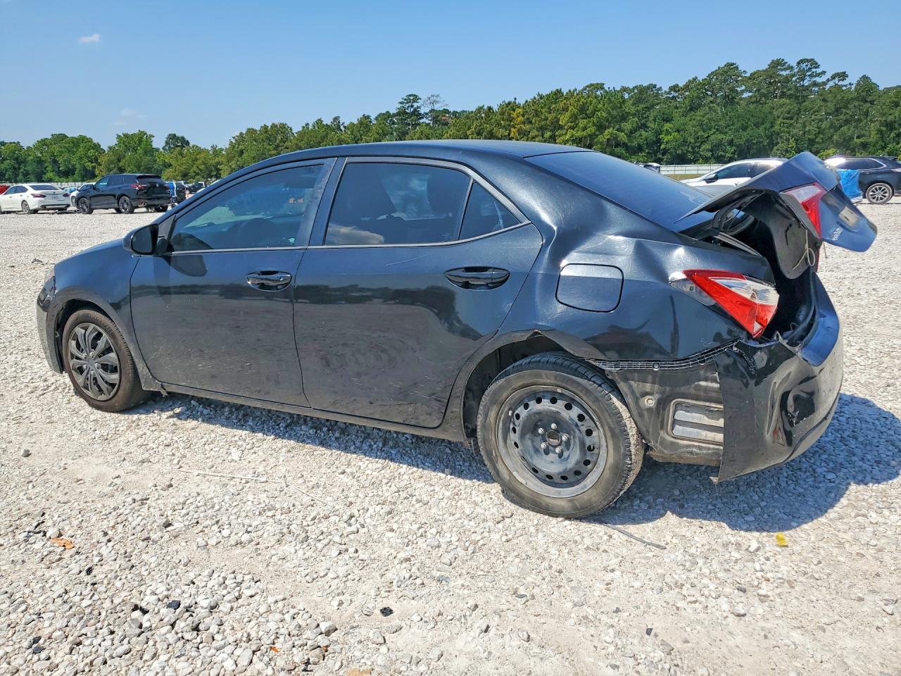2016 Toyota Corolla Le Gray vin: 5YFBURHE9GP560892