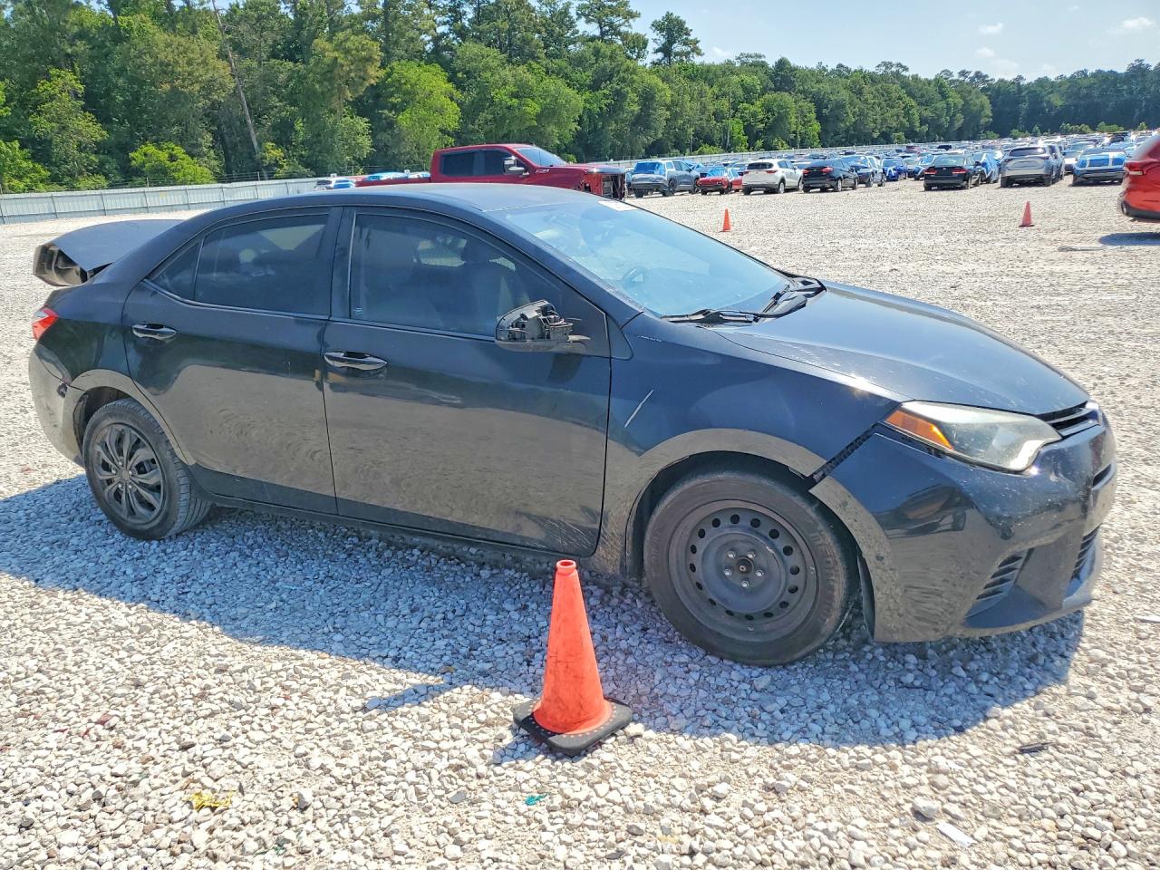 2016 Toyota Corolla Le Gray vin: 5YFBURHE9GP560892