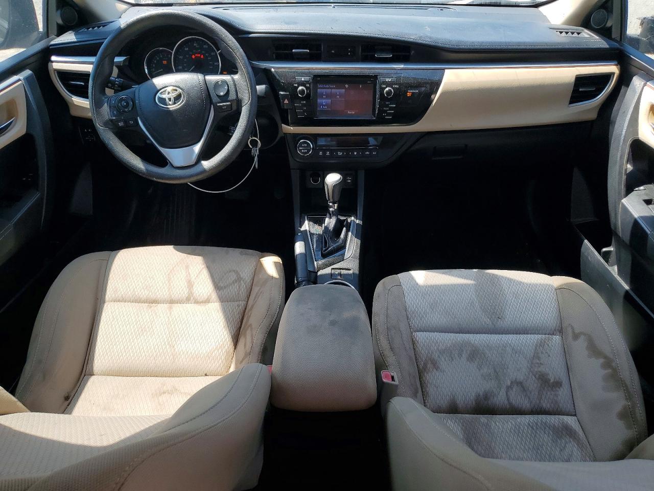 2016 Toyota Corolla Le Gray vin: 5YFBURHE9GP560892
