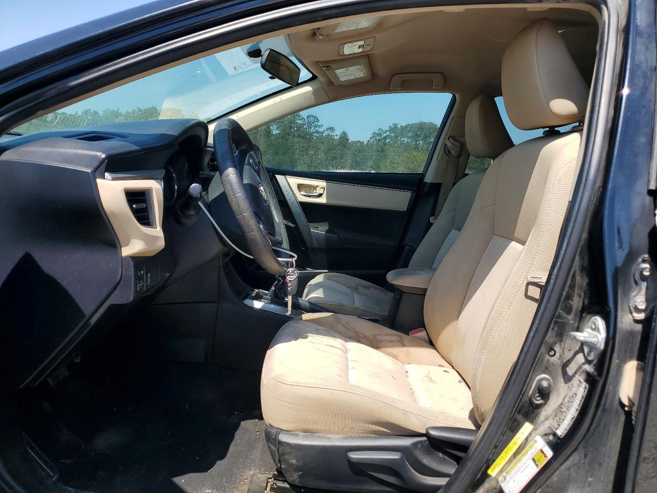 2016 Toyota Corolla Le Gray vin: 5YFBURHE9GP560892