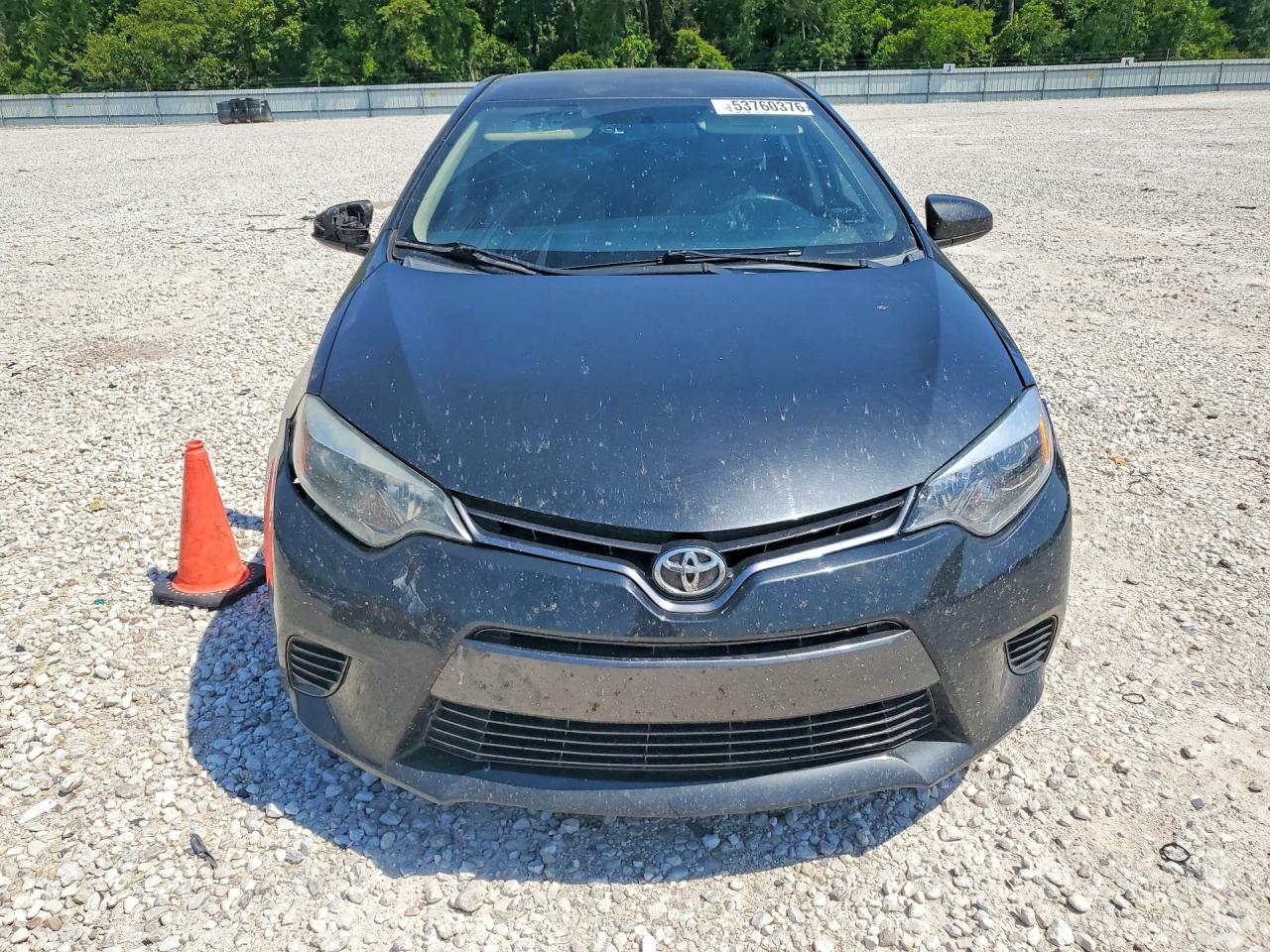 2016 Toyota Corolla Le Gray vin: 5YFBURHE9GP560892