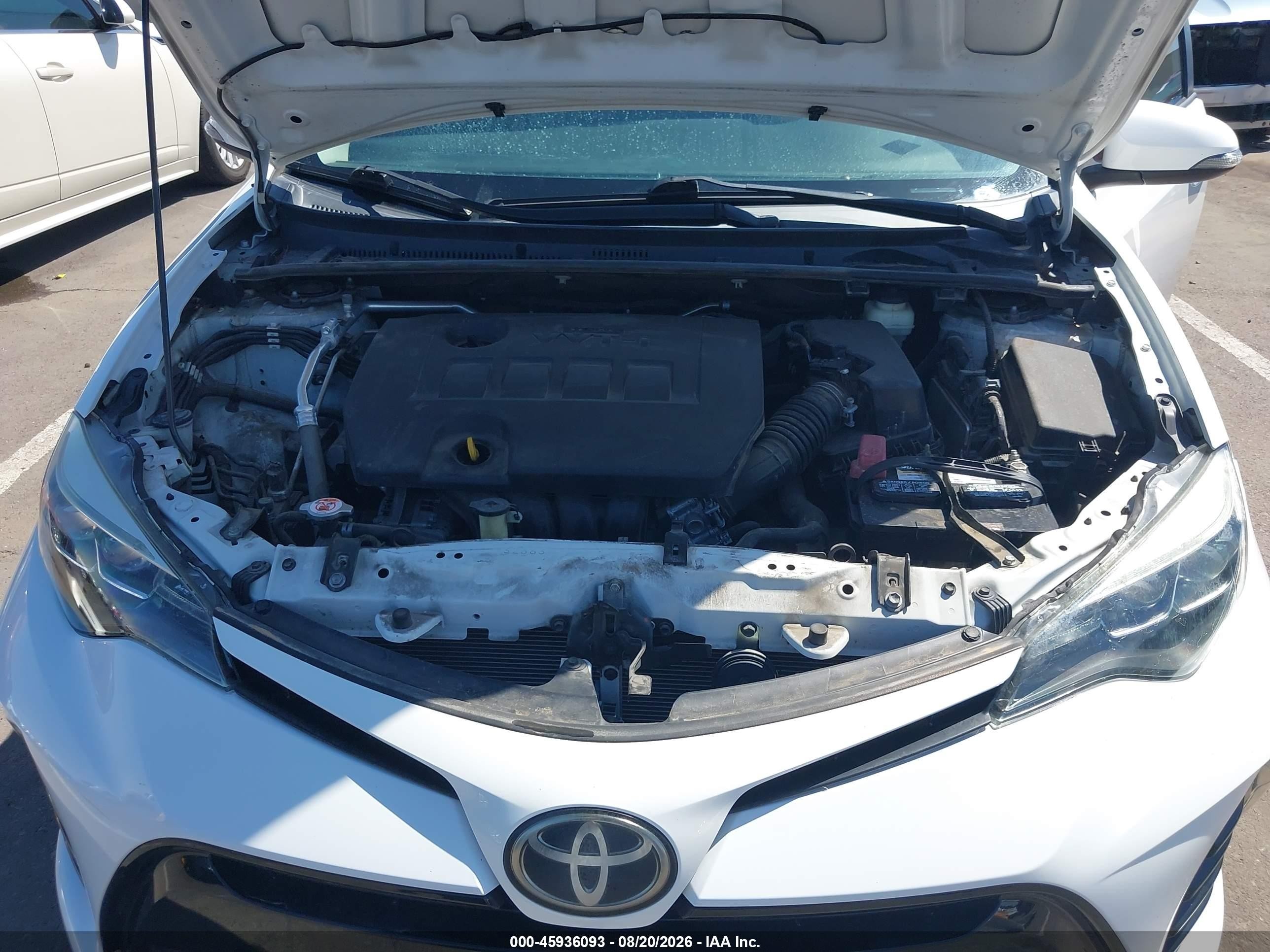 2019 Toyota Corolla Se White vin: 5YFBURHE9KP858030