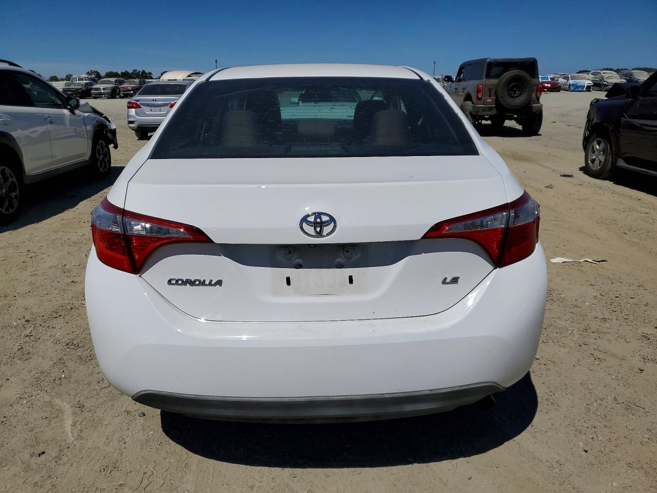 2014 Toyota Corolla Le Plus Белый vin: 5YFBURHEXEP023333