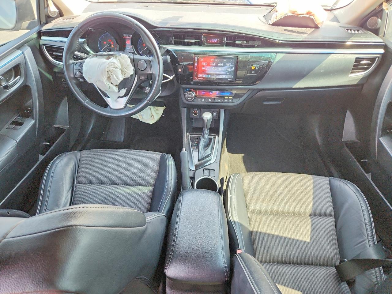 2014 Toyota Corolla S Silver vin: 5YFBURHEXEP027902