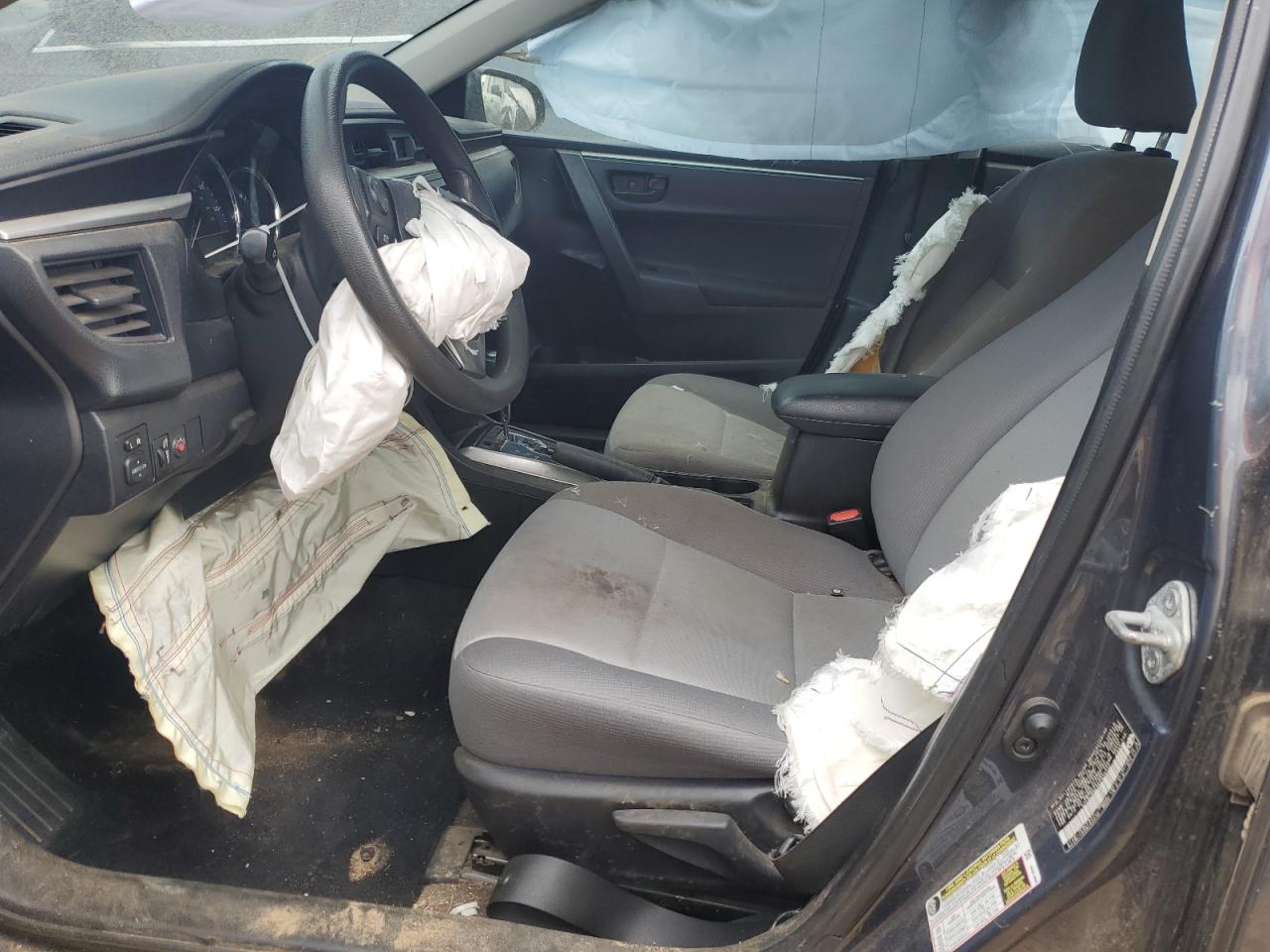 2014 Toyota Corolla Blue vin: 5YFBURHEXEP030332