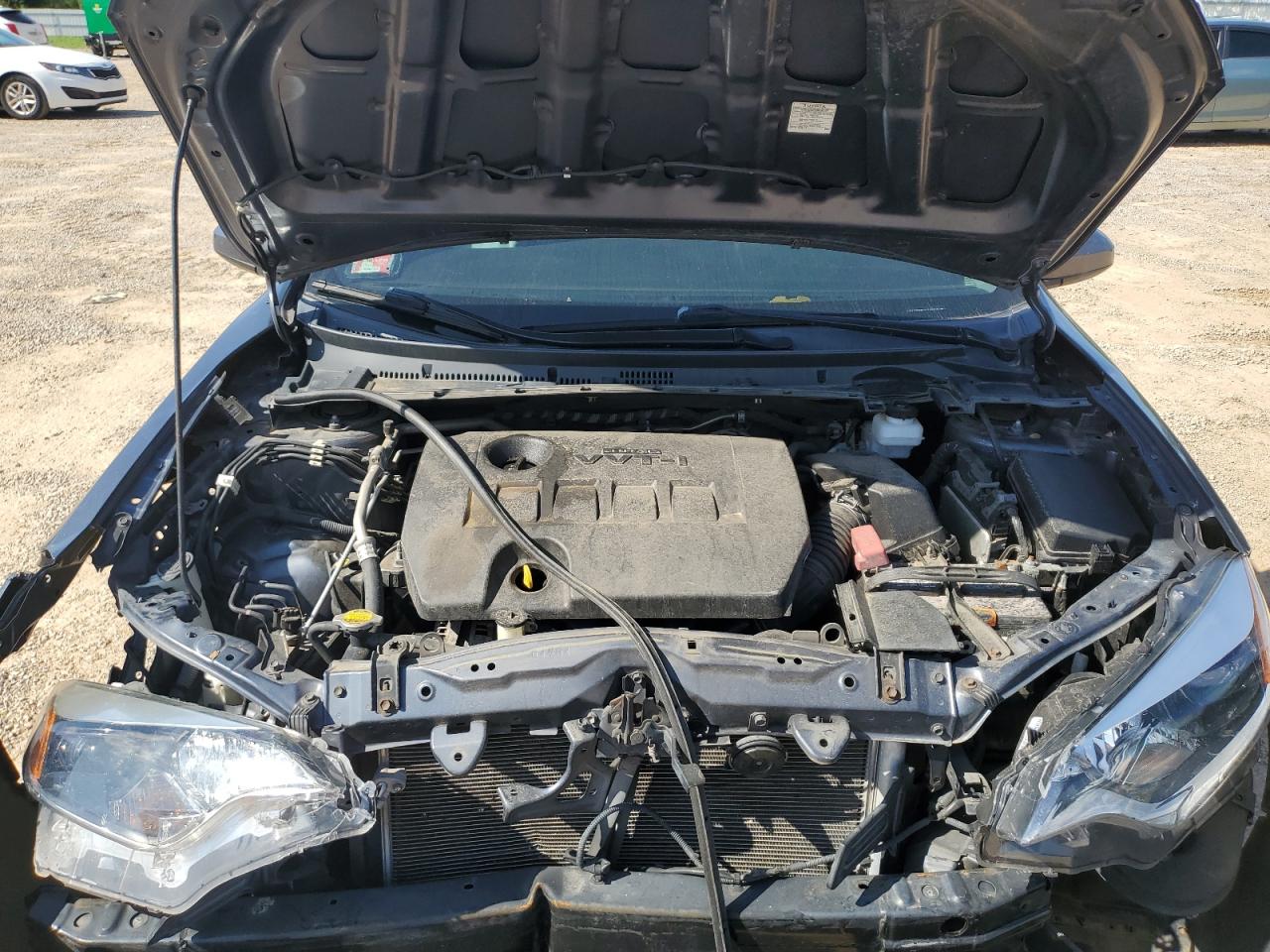 2014 Toyota Corolla Blue vin: 5YFBURHEXEP030332