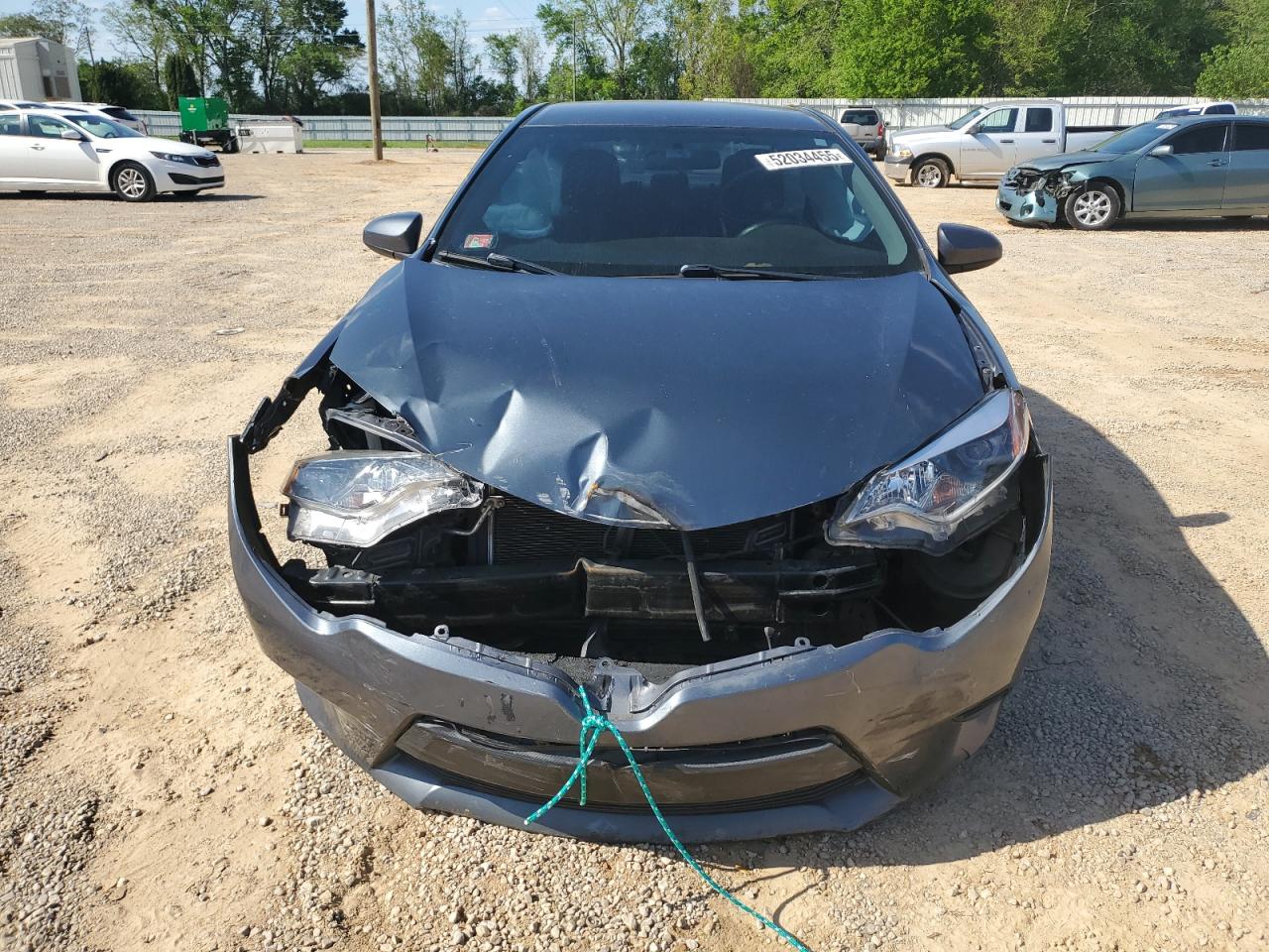 2014 Toyota Corolla Blue vin: 5YFBURHEXEP030332