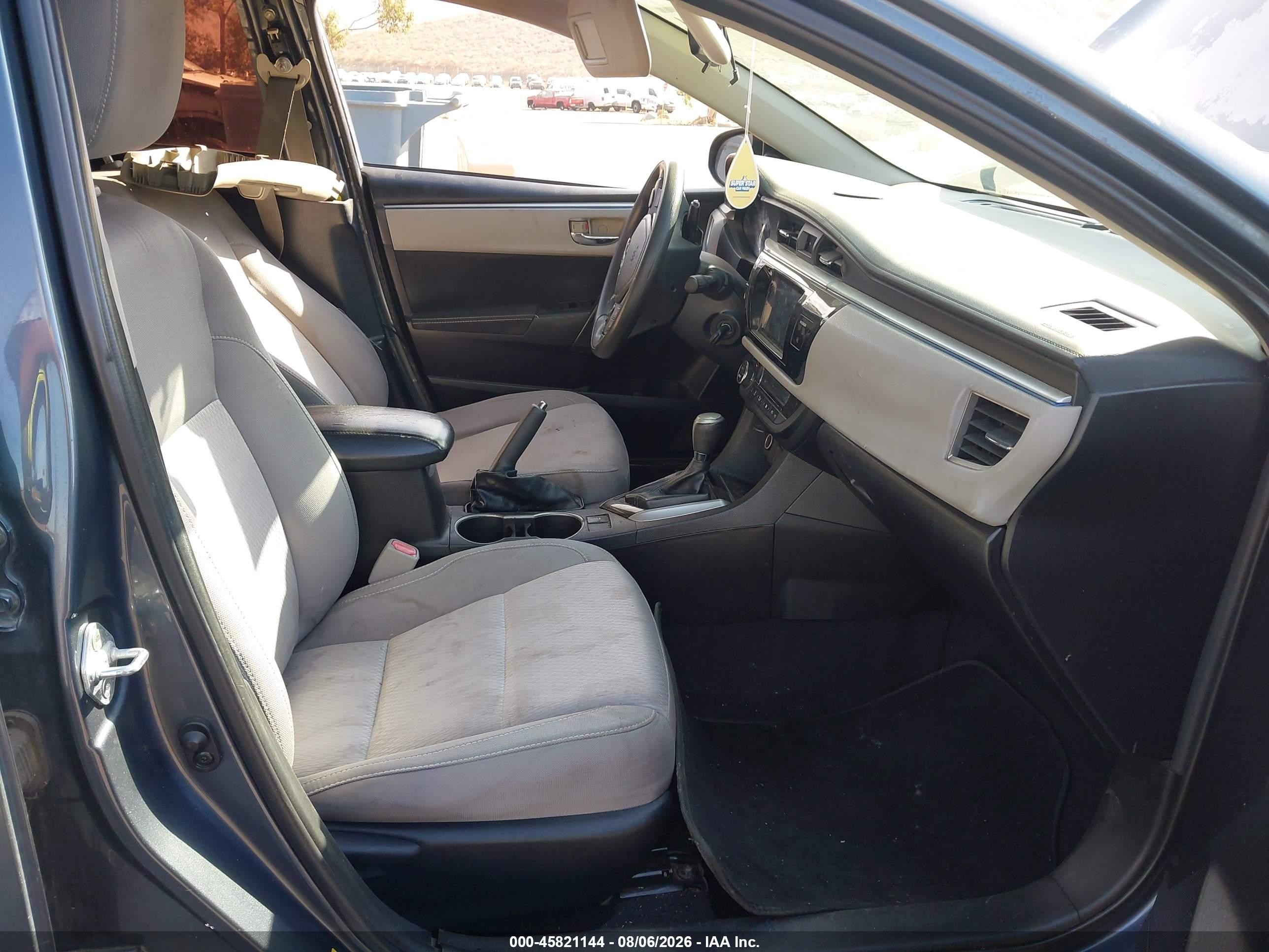 2014 Toyota Corolla Le Plus Gray vin: 5YFBURHEXEP039211