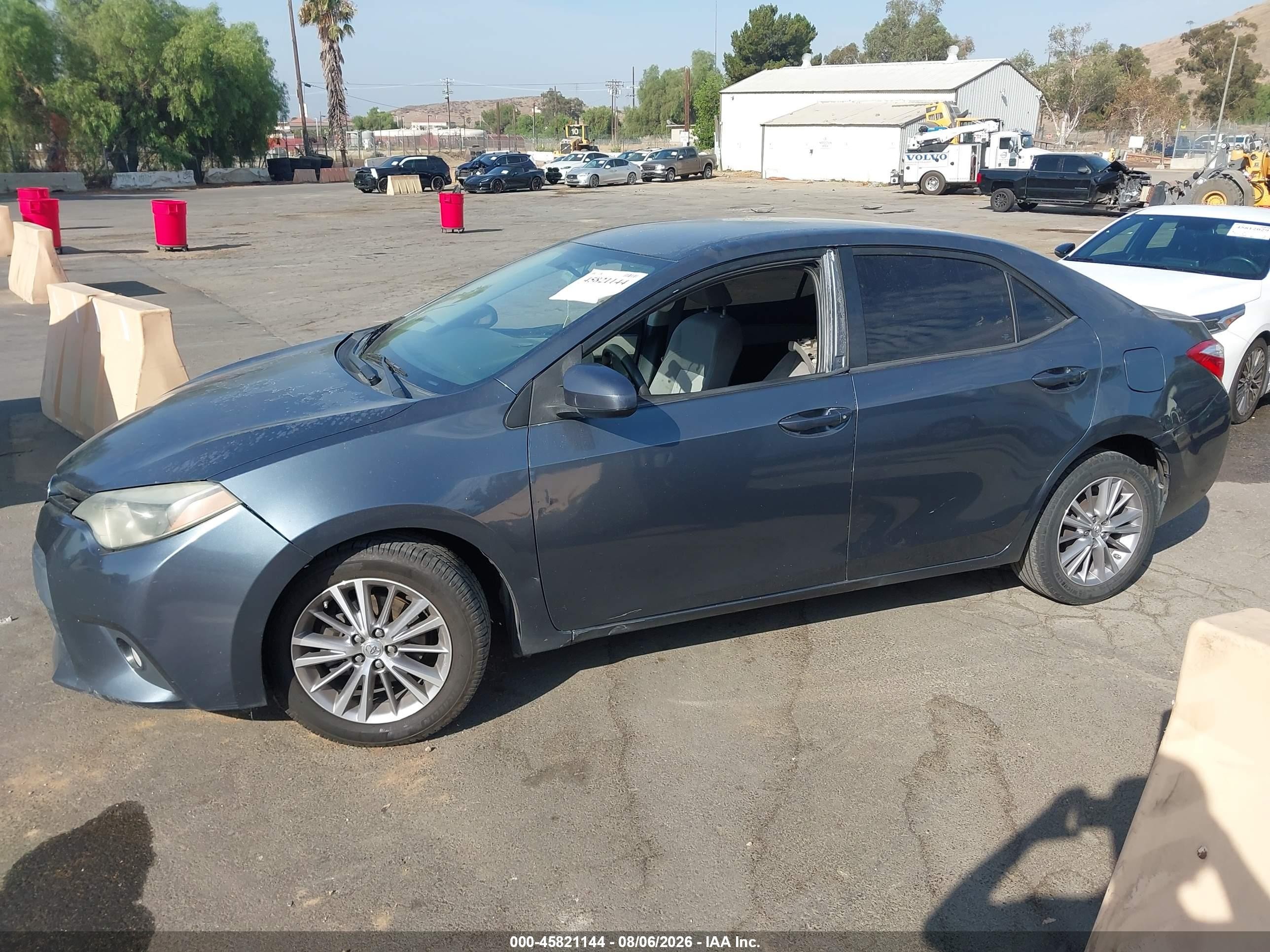 2014 Toyota Corolla Le Plus Gray vin: 5YFBURHEXEP039211