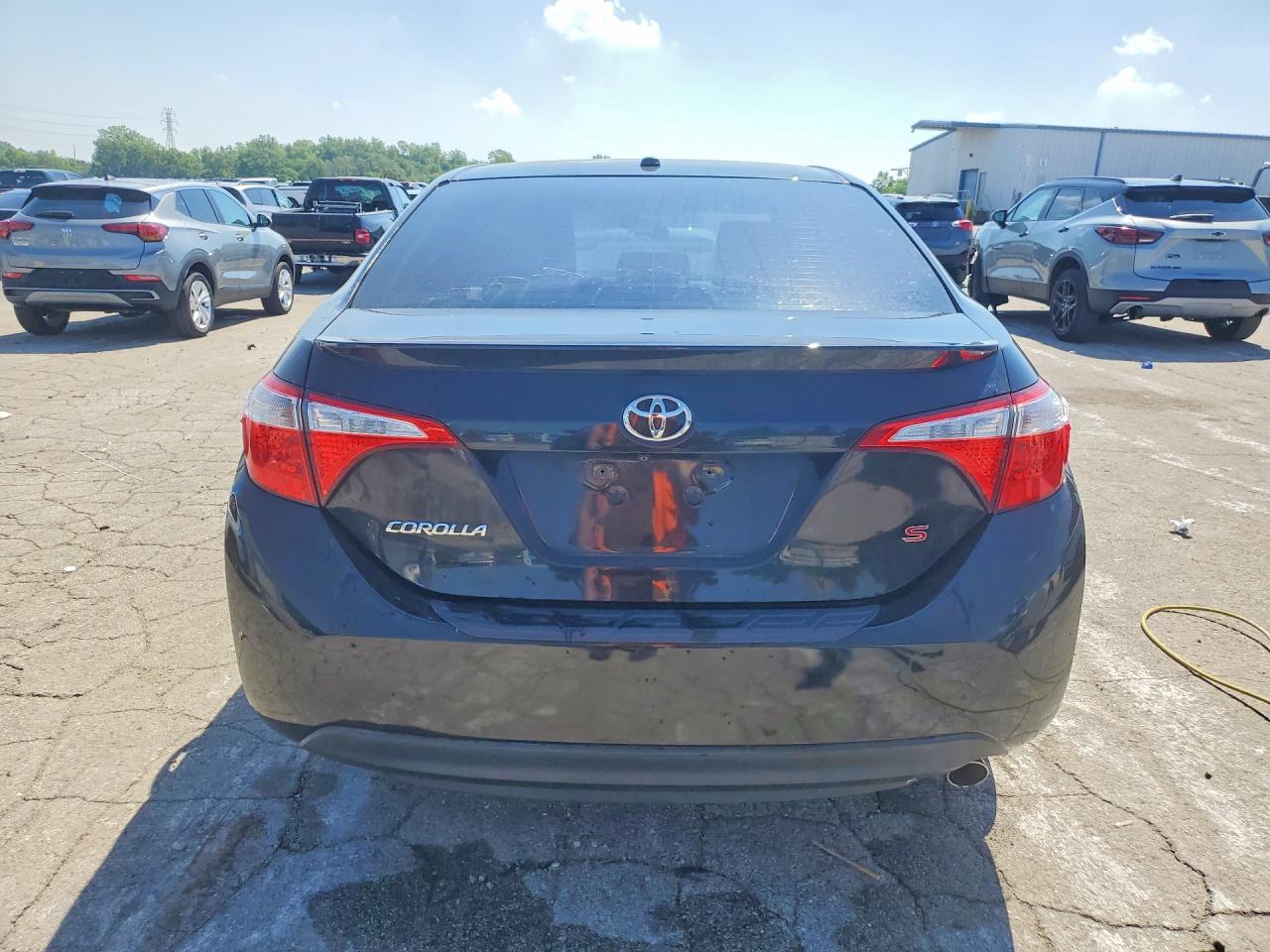 2014 Toyota Corolla S Premium Black vin: 5YFBURHEXEP050841