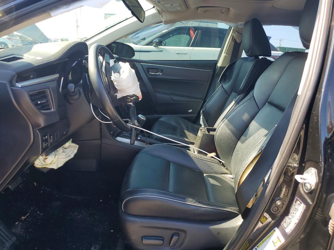 2014 Toyota Corolla S Premium Black vin: 5YFBURHEXEP050841
