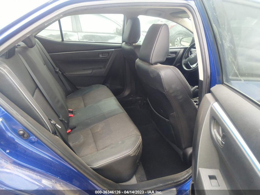 2014 Toyota Corolla L/le/s/s Plus/le Plus Blue vin: 5YFBURHEXEP063217