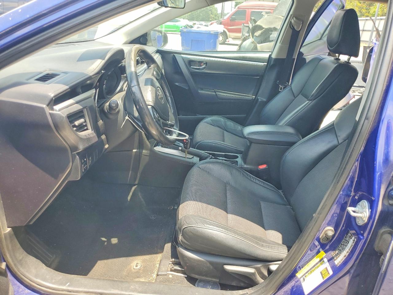 2014 Toyota Corolla S Plus Blue vin: 5YFBURHEXEP063217