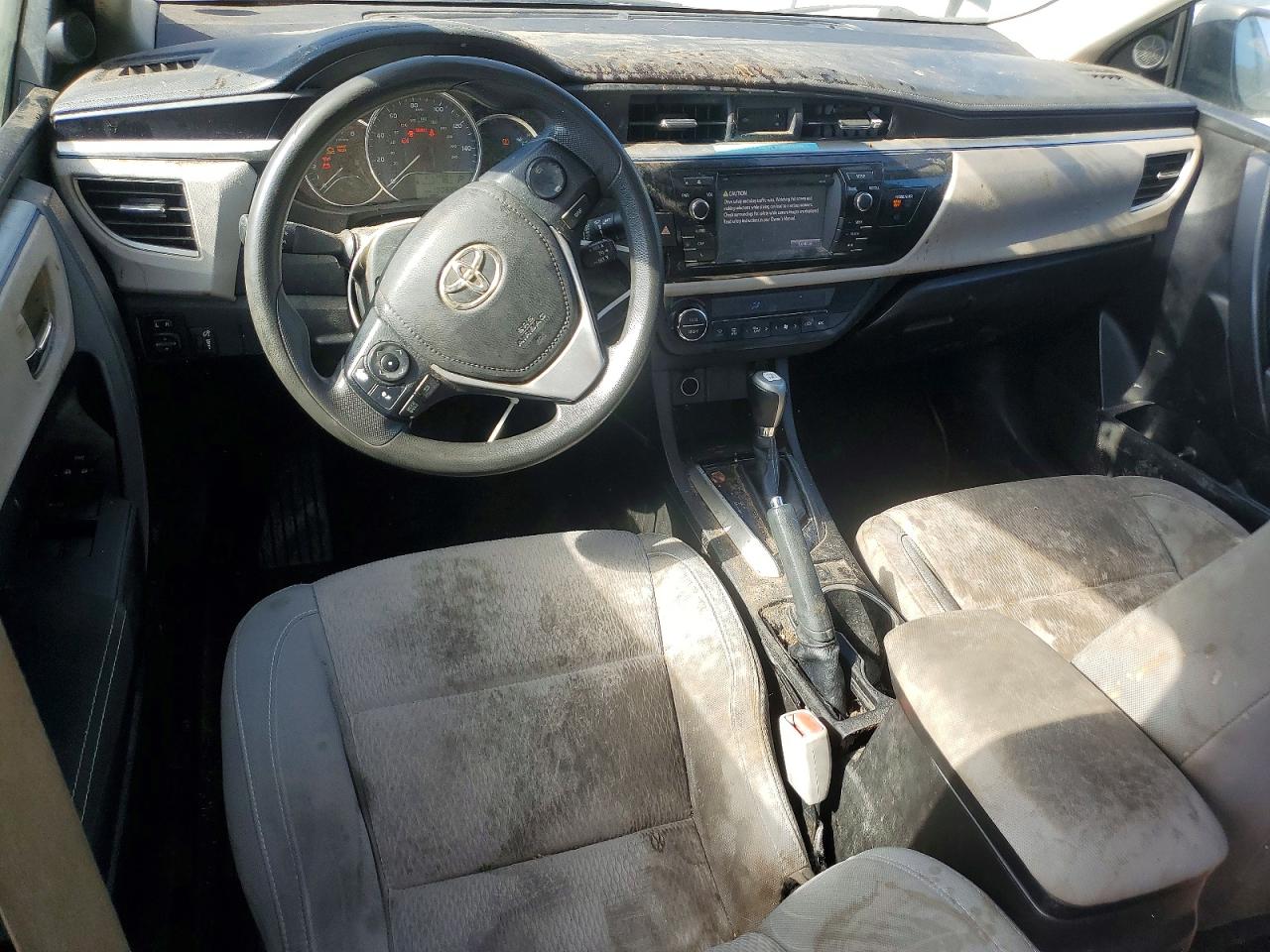 2014 Toyota Corolla Le Серый vin: 5YFBURHEXEP072080