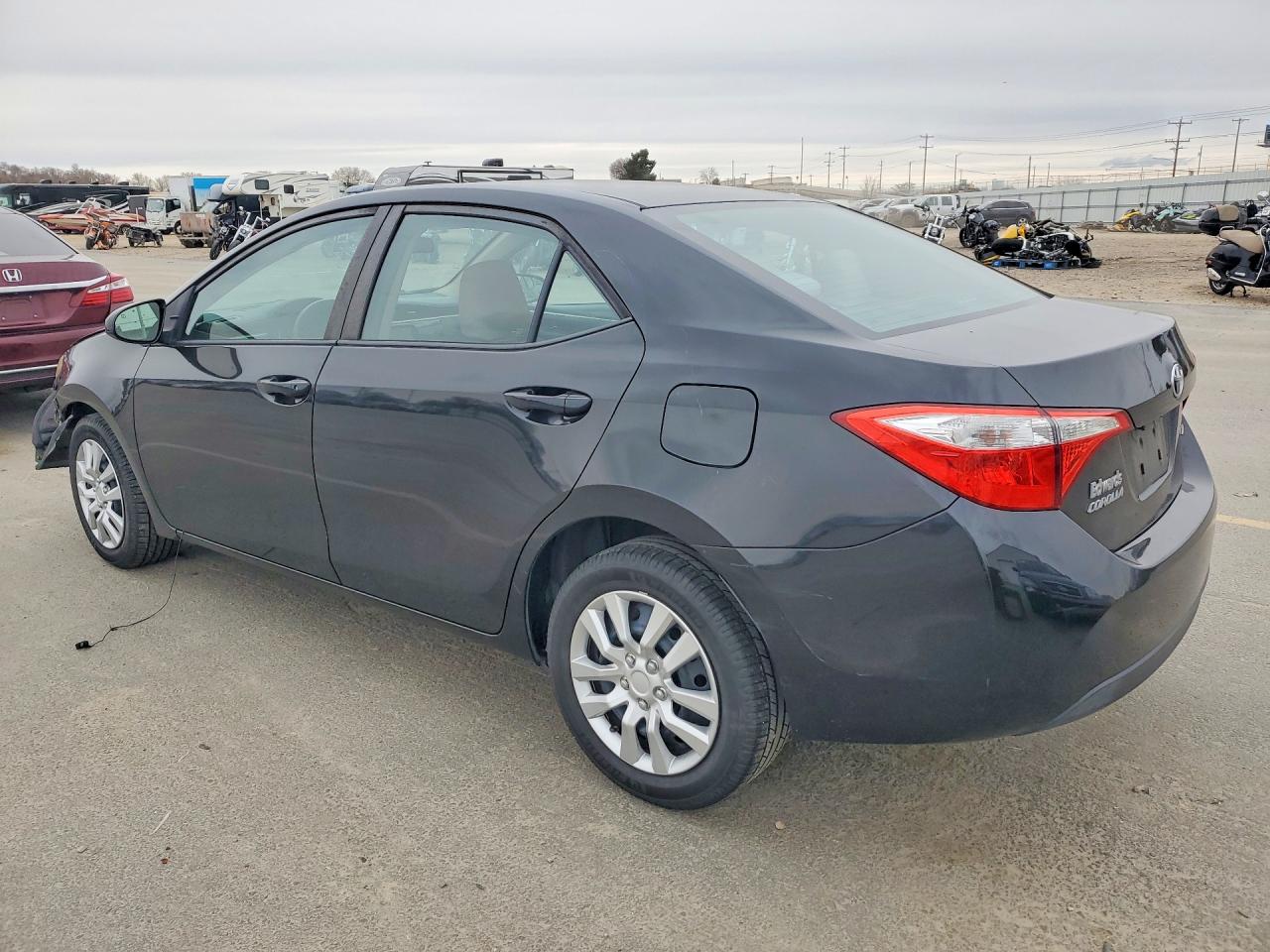 2014 Toyota Corolla Le Black vin: 5YFBURHEXEP097352