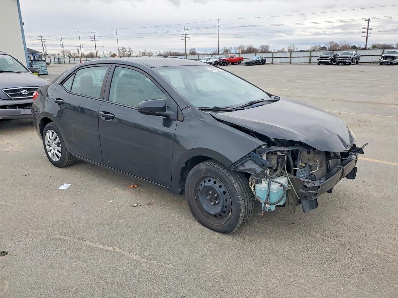 2014 Toyota Corolla Le Black vin: 5YFBURHEXEP097352