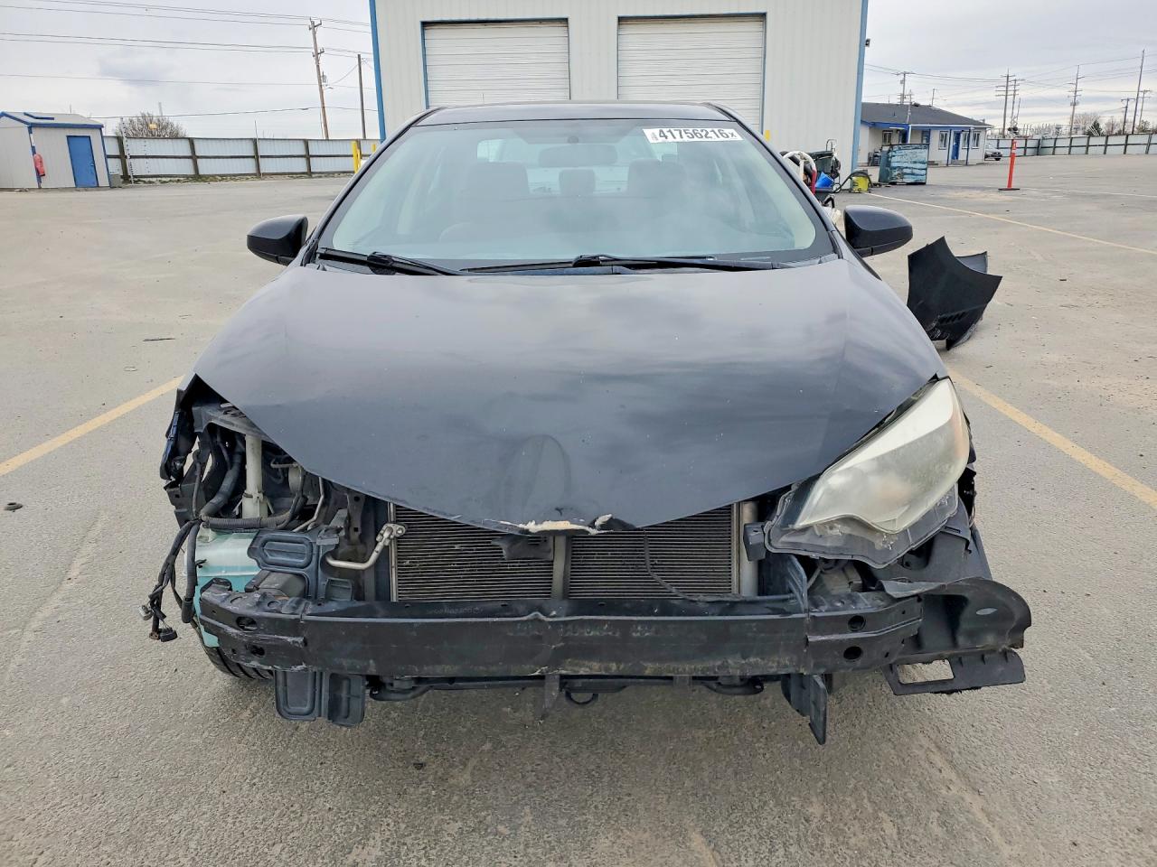 2014 Toyota Corolla Le Black vin: 5YFBURHEXEP097352