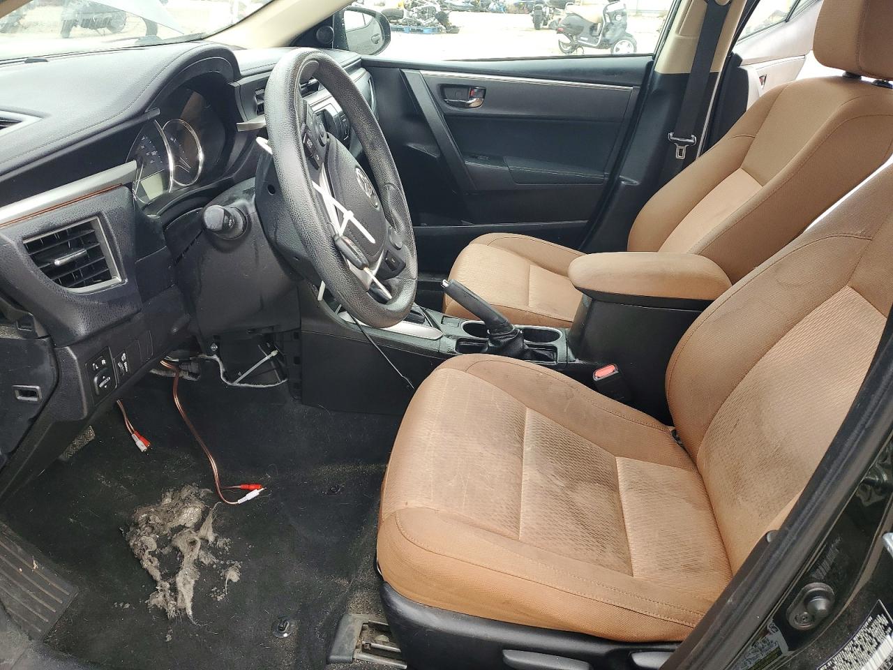 2014 Toyota Corolla Le Black vin: 5YFBURHEXEP097352